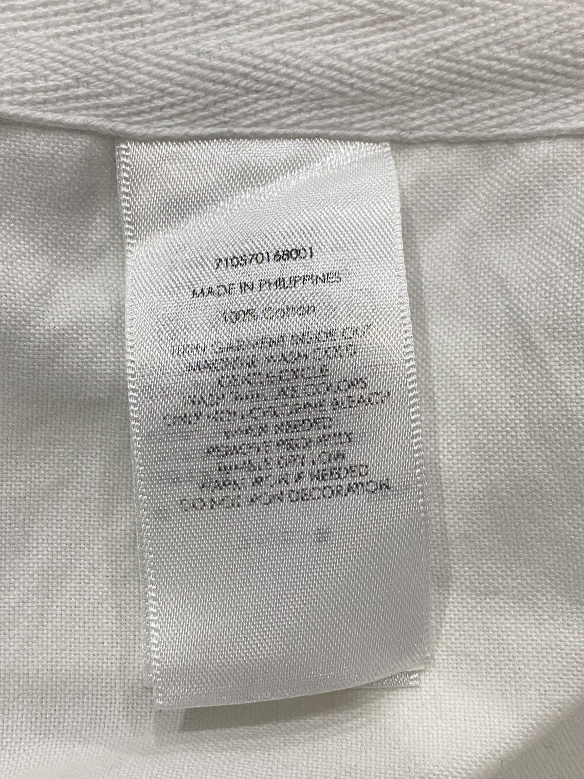Designer × Polo Ralph Lauren White Polo Ralph Laurent Official Members Shirt Button Size US L / EU 52-54 / 3 - 20 Thumbnail