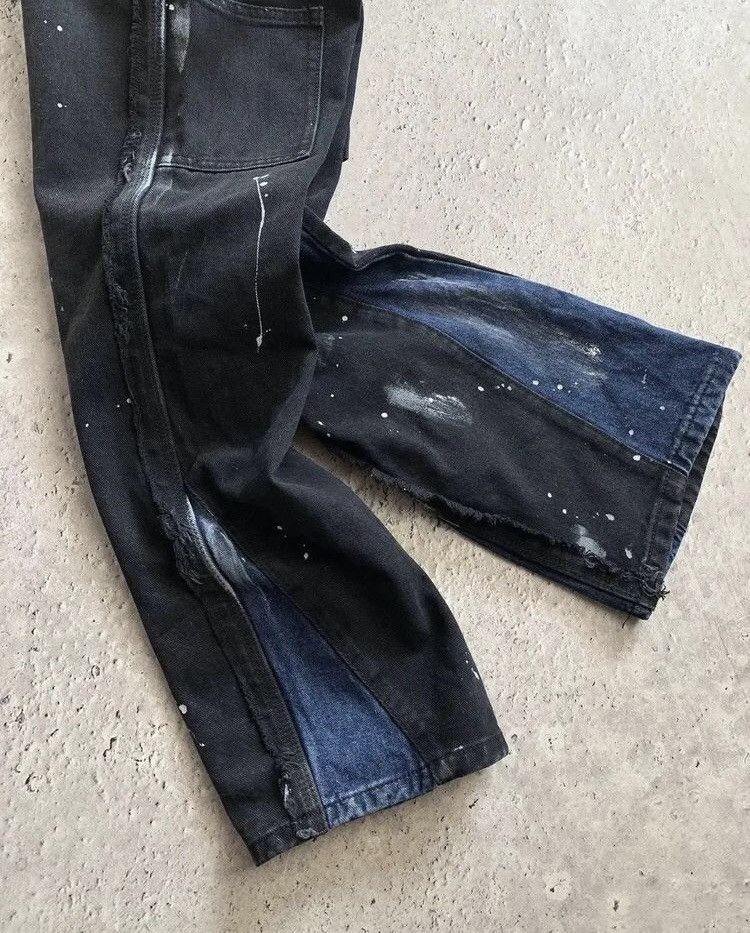 Affliction × Japanese Brand × Le Grande Bleu (L.G.B.) Watanabe Style G Star Raw Bondage GOA Pants Cargo Size US 31 - 8 Thumbnail