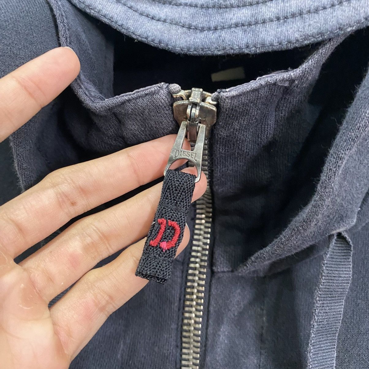 Diesel Archival Diesel 2010 IRFT Multi-Hooded Zip Up Hoodie - Grey Size US M / EU 48-50 / 2 - 11 Thumbnail