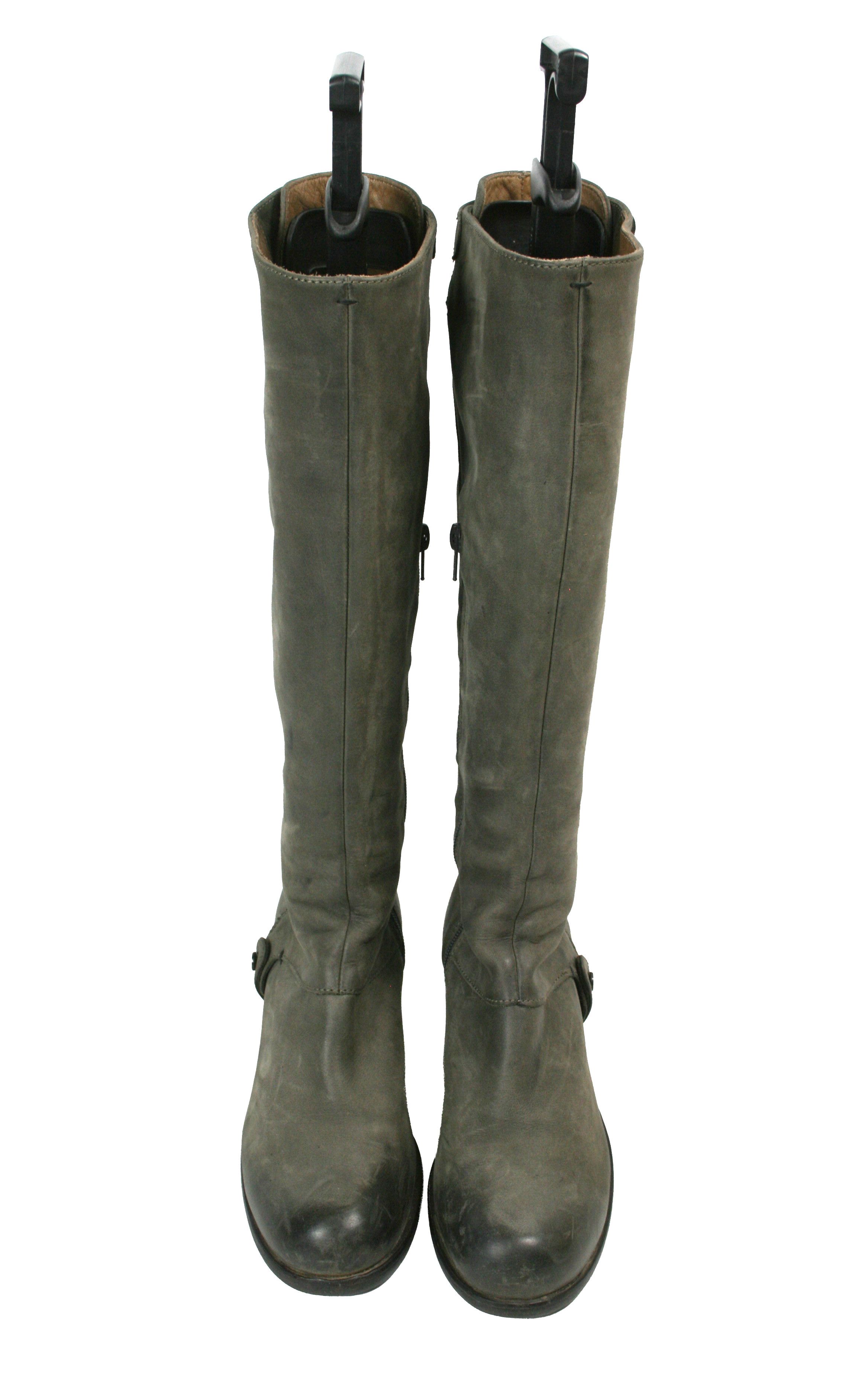 Pantanetti Avant Garde Leather Knee High Boots Size US 8 / IT 38 - 7 Thumbnail