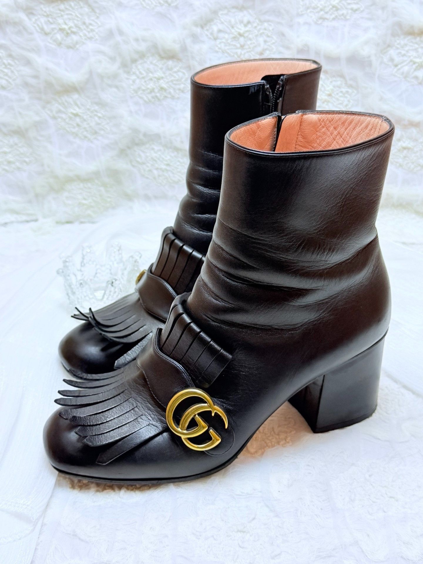 Gucci Gucci Black Boots us_7-5 Women Size US 7.5 / IT 37.5 - 1 Thumbnail