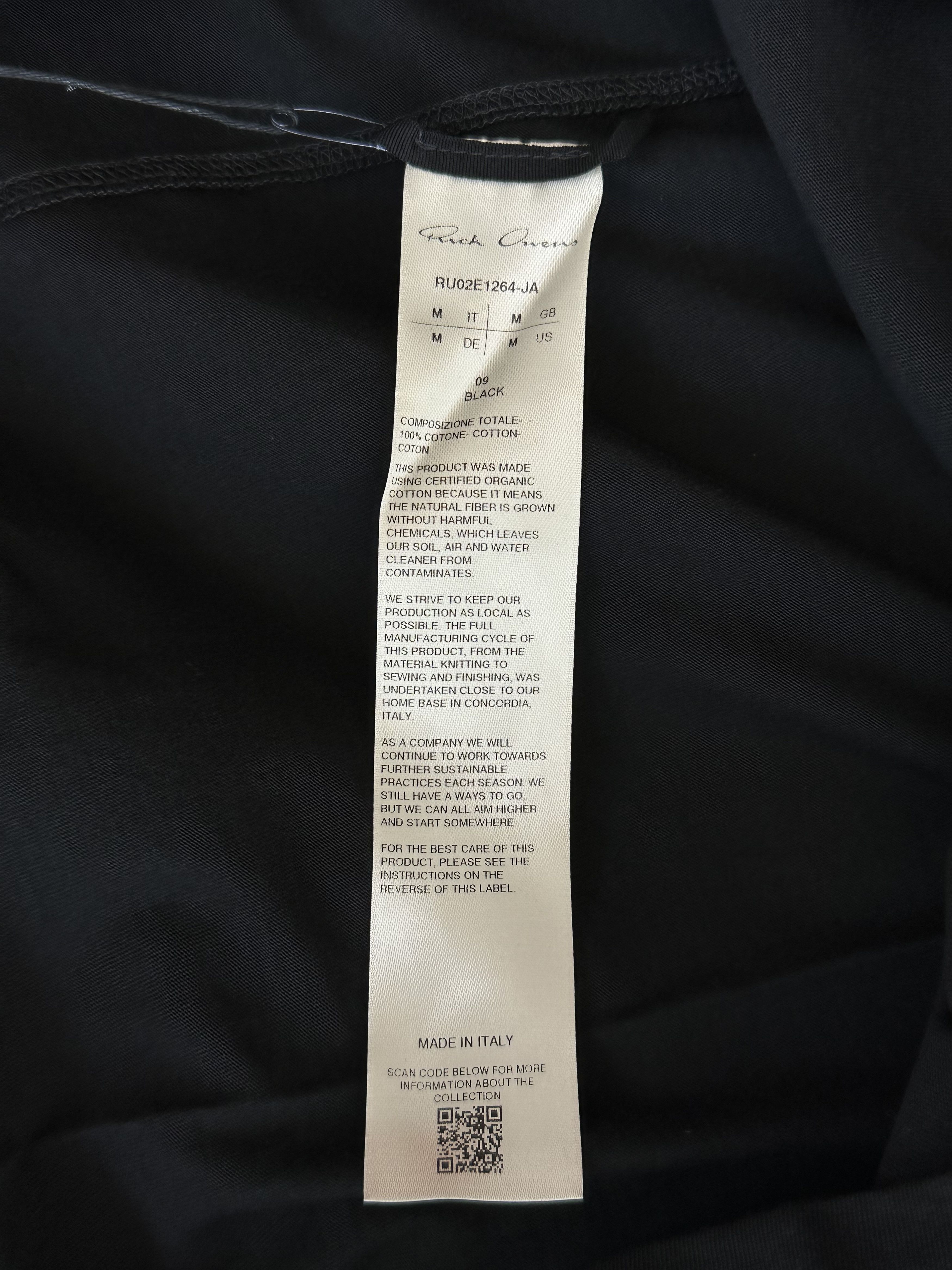 Rick Owens Rick Owens Black Level T-Shirt Size US M / EU 48-50 / 2 - 3 Thumbnail