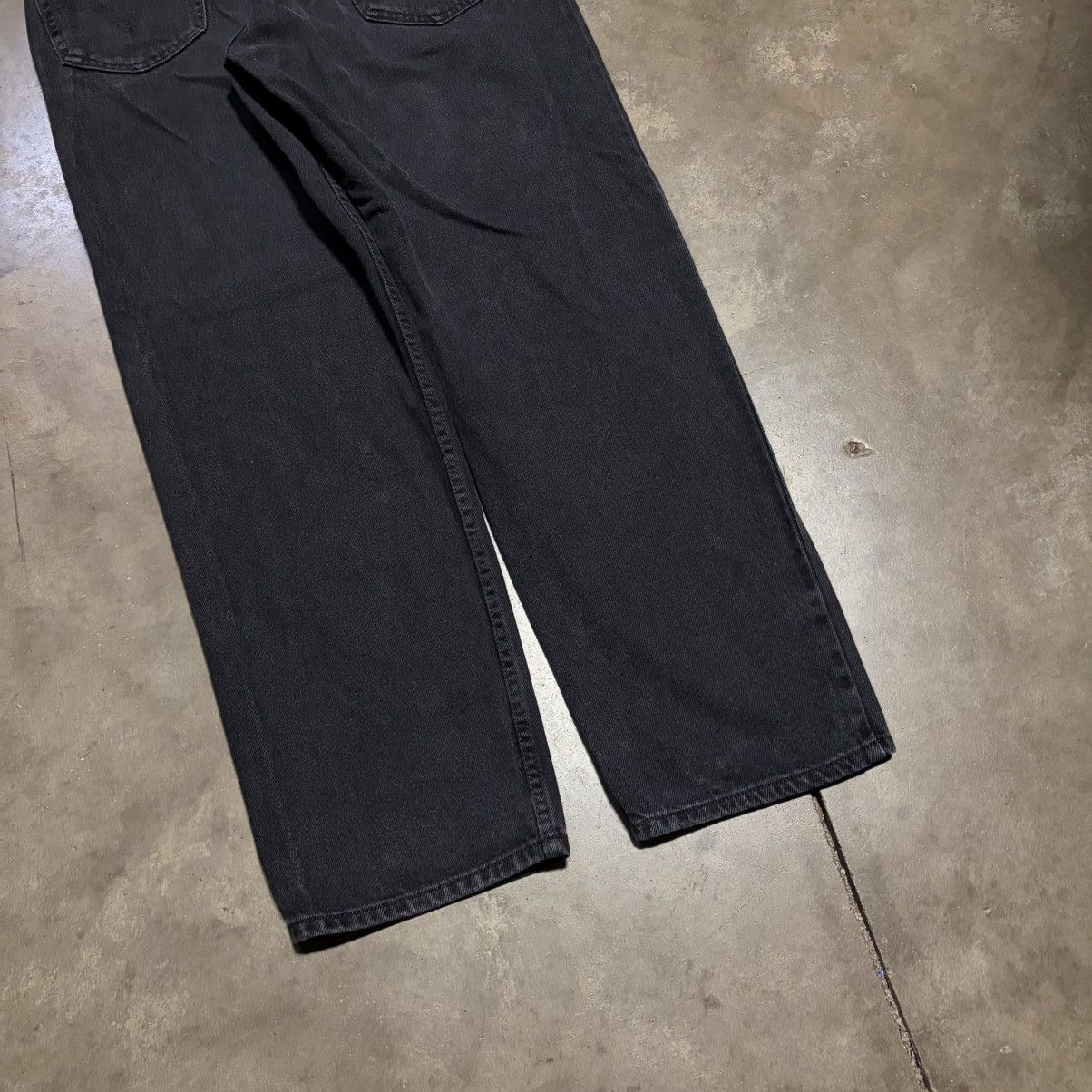 Levi's Vintage Levis 550 Black Denim Jeans Faded Baggy Grunge Punk Size US 36 / EU 52 - 8 Thumbnail