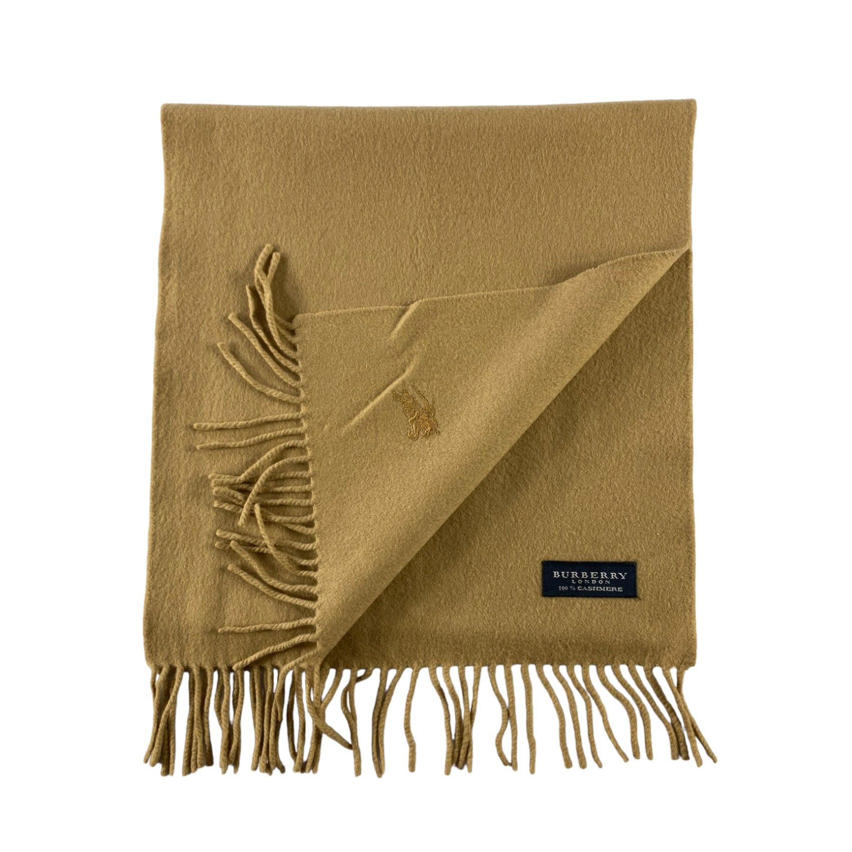 Burberry × Vintage Burberry Scarf / Muffler / Neckwear - WW1476 Size ONE SIZE - 6 Thumbnail