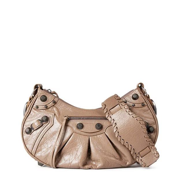 o1g2r1mq0924 Size: OS / Small Shoulder Bag in Dark Beige