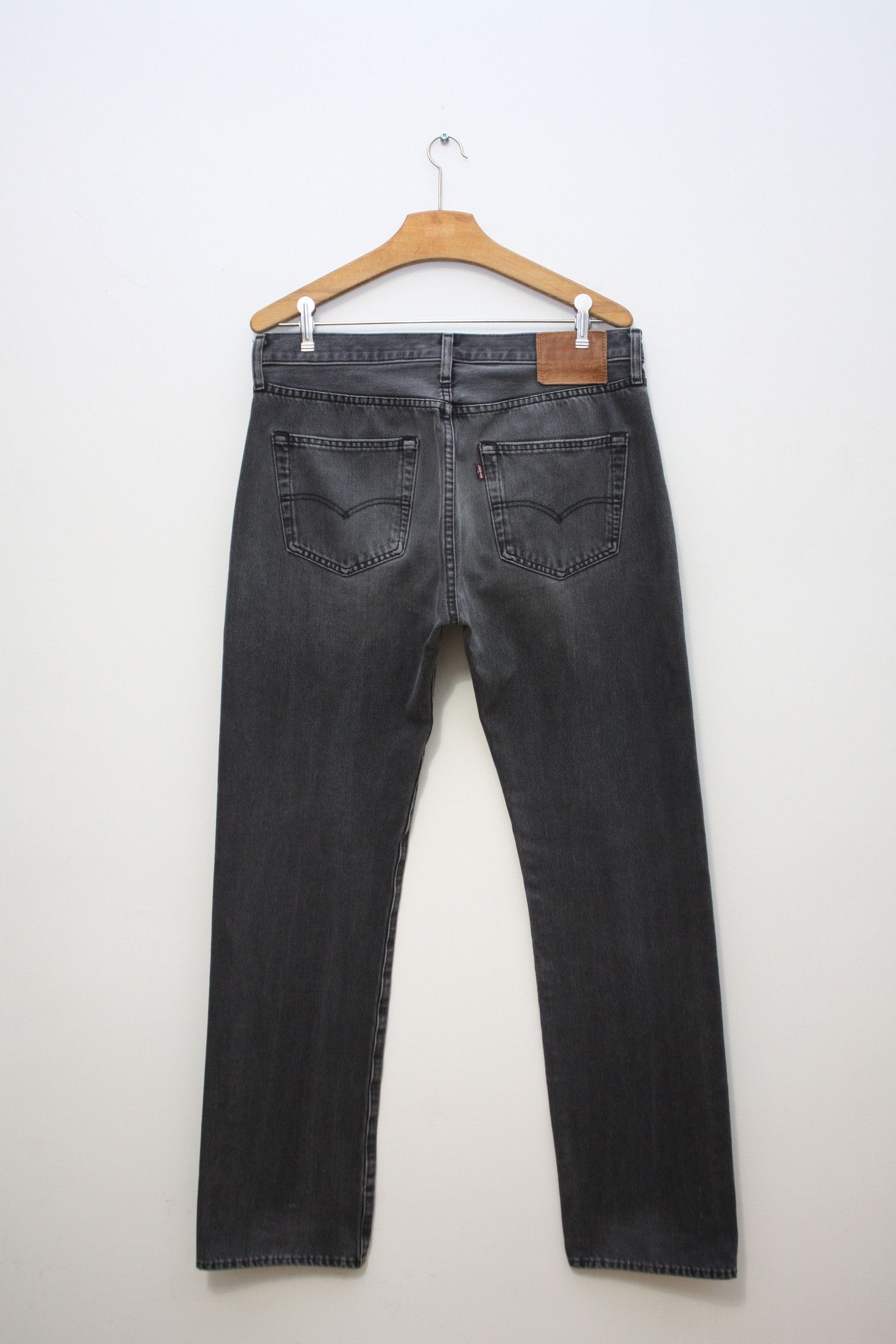 Levi's Levi's Big E Stonewashed Grey Denim Jeans W34L34 Size US 34 / EU 50 - 2 Thumbnail
