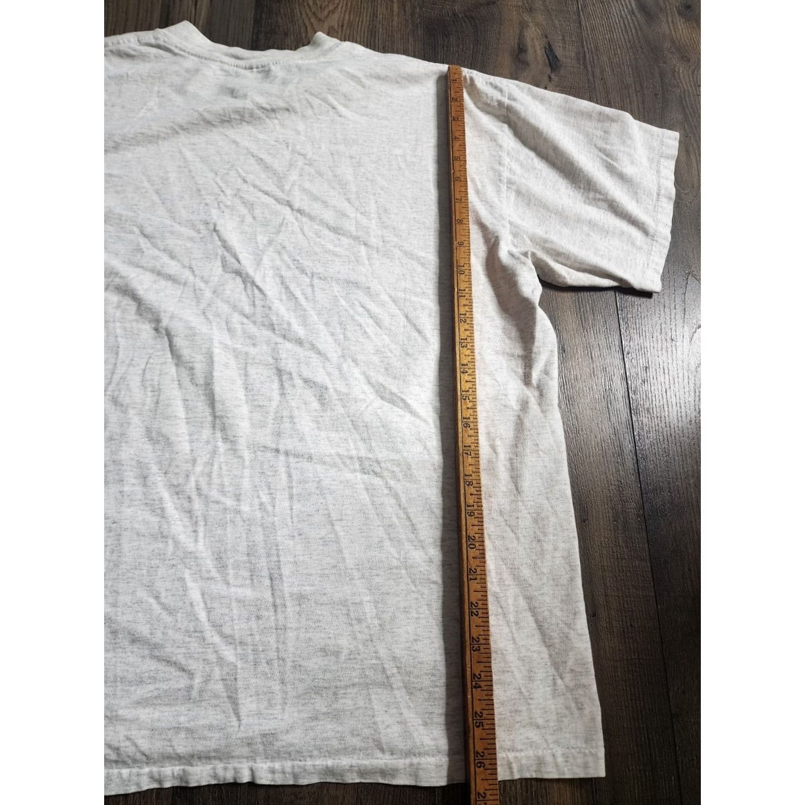 Vintage VINTAGE Oneita T Shirt Mens XL Gray 80s USA Telephone Pioneers Distressed Logo Short Sleeve Cotton Polyester Knit Size US XL / EU 56 / 4 - 3 Thumbnail