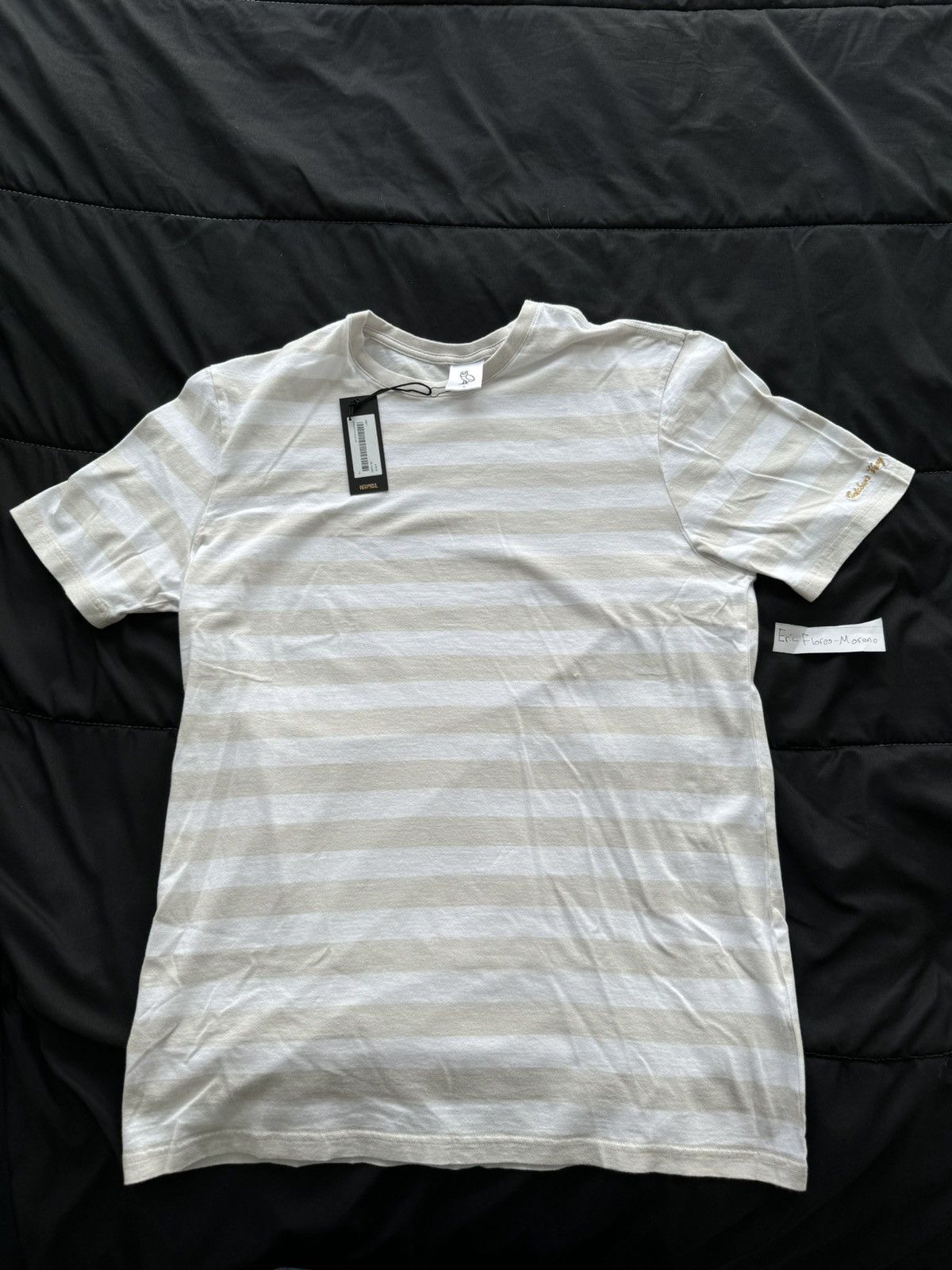 October's Very Own OVO Stripped Tee Size US L / EU 52-54 / 3 - 1 Thumbnail