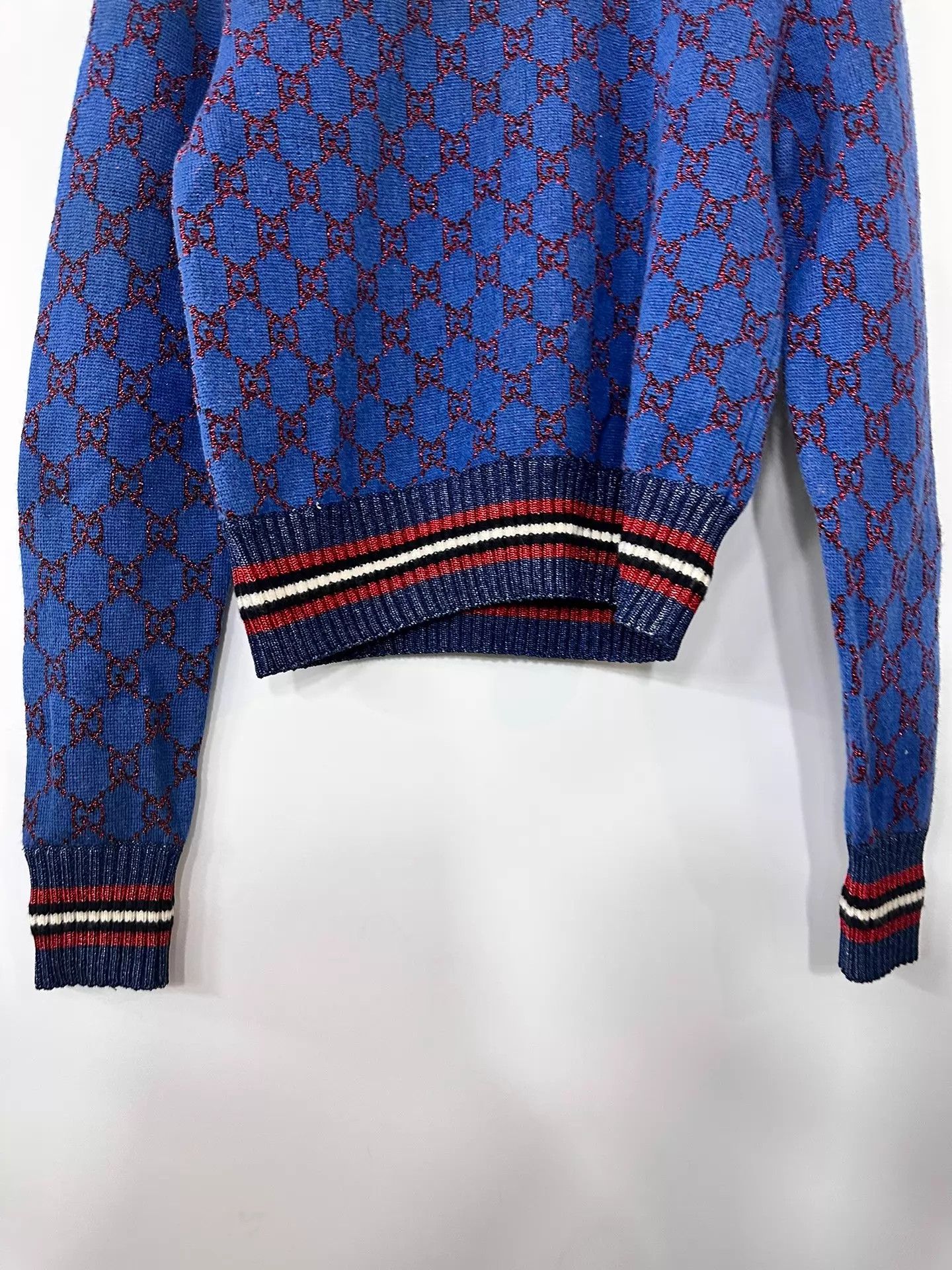 Gucci Gucci GG All Over Print Sweater S Size S / US 4 / IT 40 - 4 Thumbnail