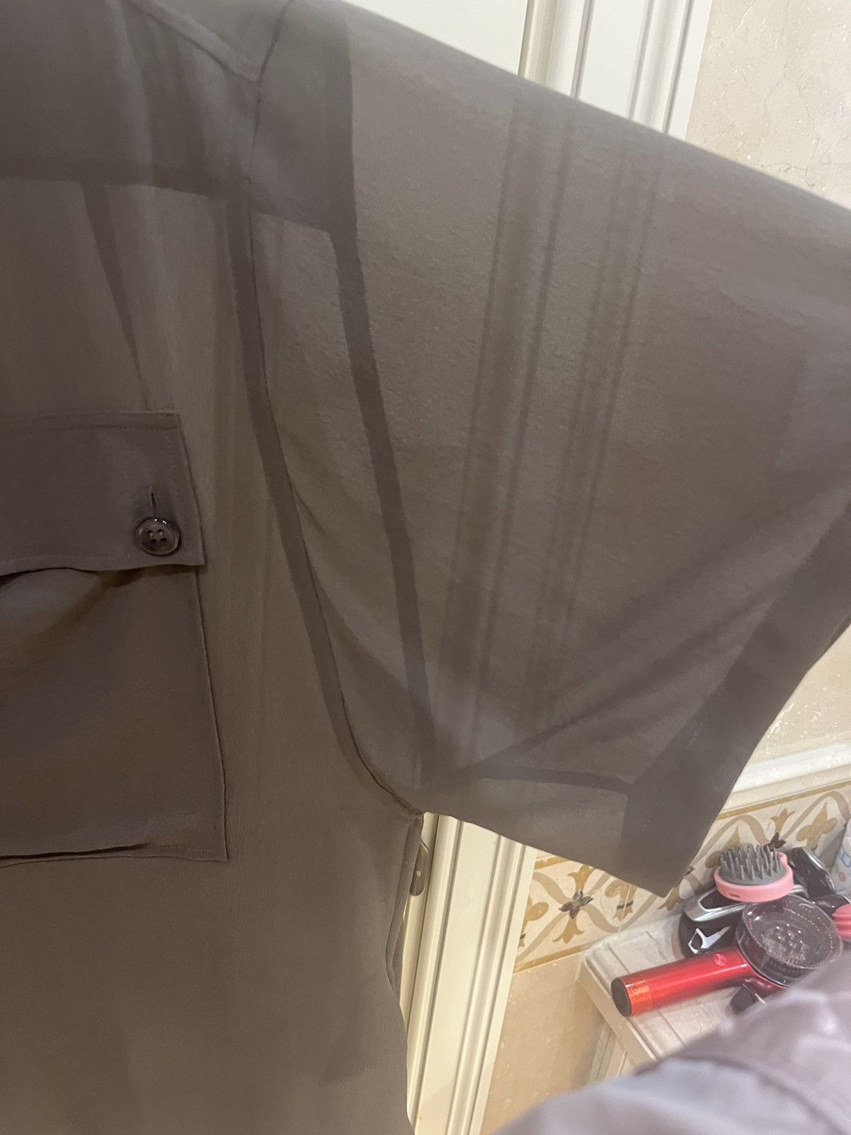 Saint Laurent Paris silk short sleeve shirt.collar size39 Size US M / EU 48-50 / 2 - 15 Thumbnail