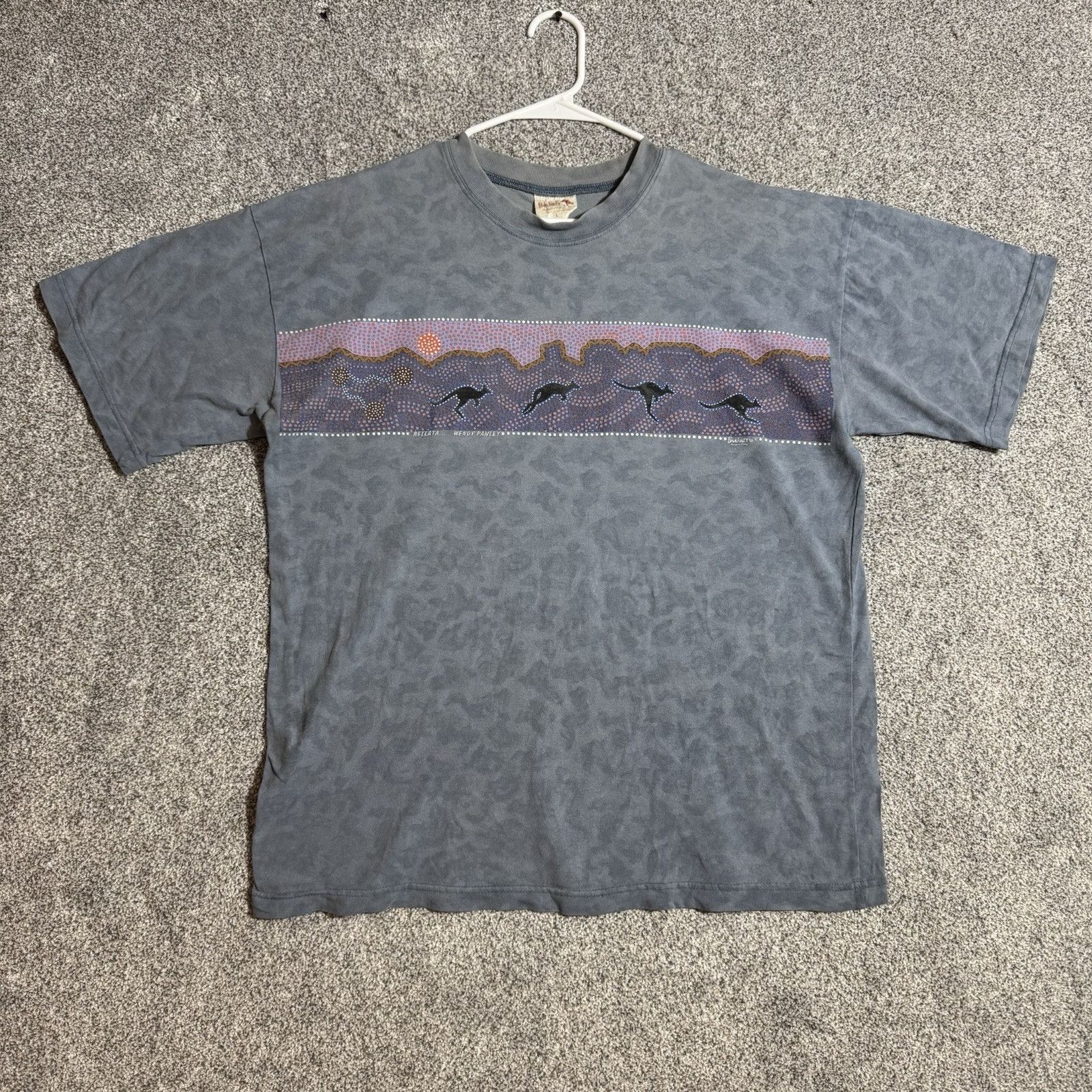 Other Vintage 90s Shirt Mens L Tribal Aboriginal Art Bellata Wendy Size US L / EU 52-54 / 3 - 1 Thumbnail