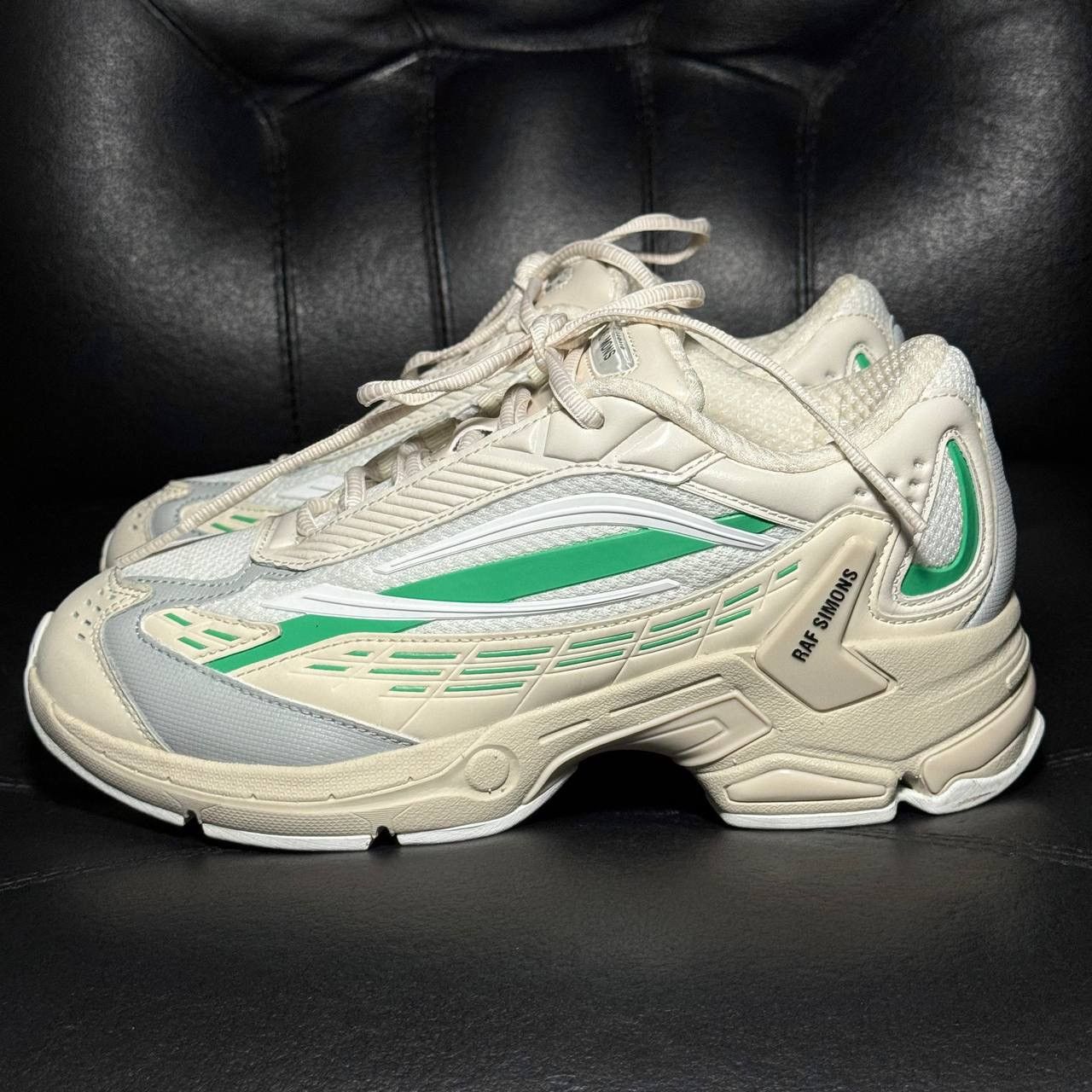 Raf Simons Raf Simons UltraSceptre Off-white / Green Size US 5 / EU 37 - 3 Thumbnail
