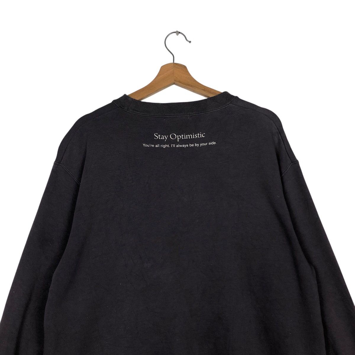 Japanese Brand 📌Vintage Sweatshirt Motivational Design Global Work Size US M / EU 48-50 / 2 - 10 Thumbnail