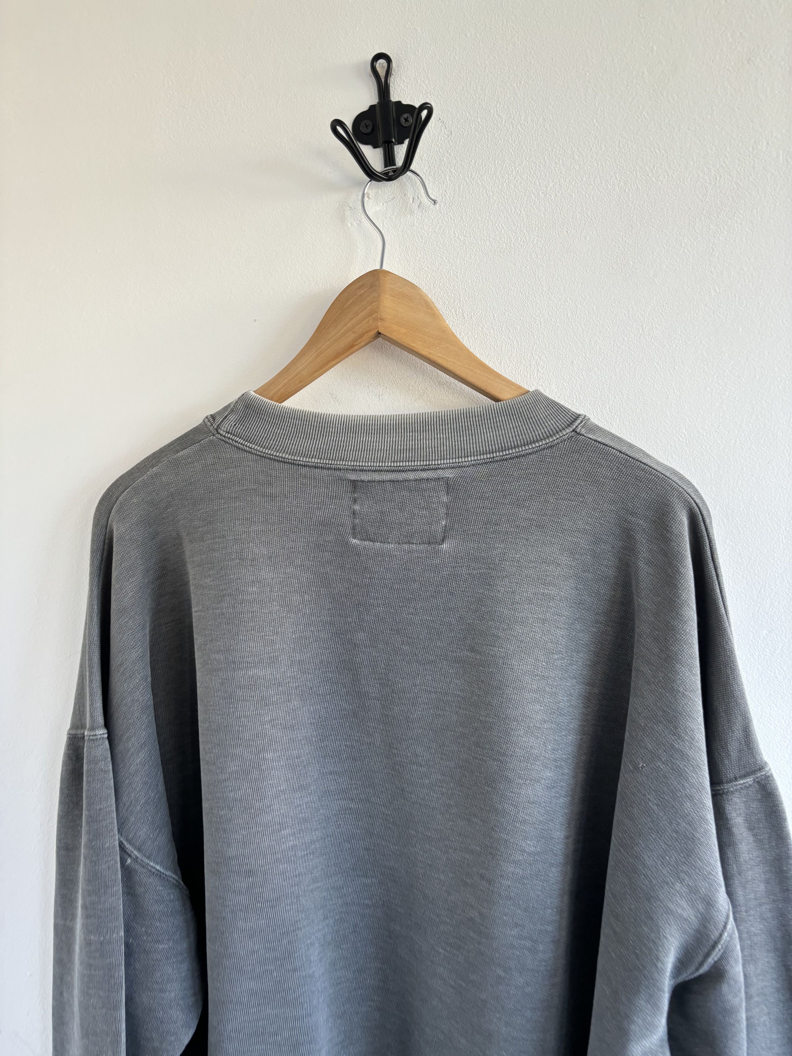 Levi's × Levi's Vintage Clothing Vintage 80s Levis 501 Washed Grey Sweatshirt Size US L / EU 52-54 / 3 - 8 Thumbnail