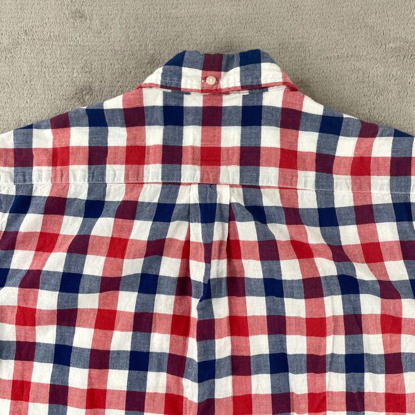 Brooks Brothers Brooks Brothers Shirt Men Large Multicolor Check Short Sleeve Button-Up Casual Size US L / EU 52-54 / 3 - 5 Thumbnail