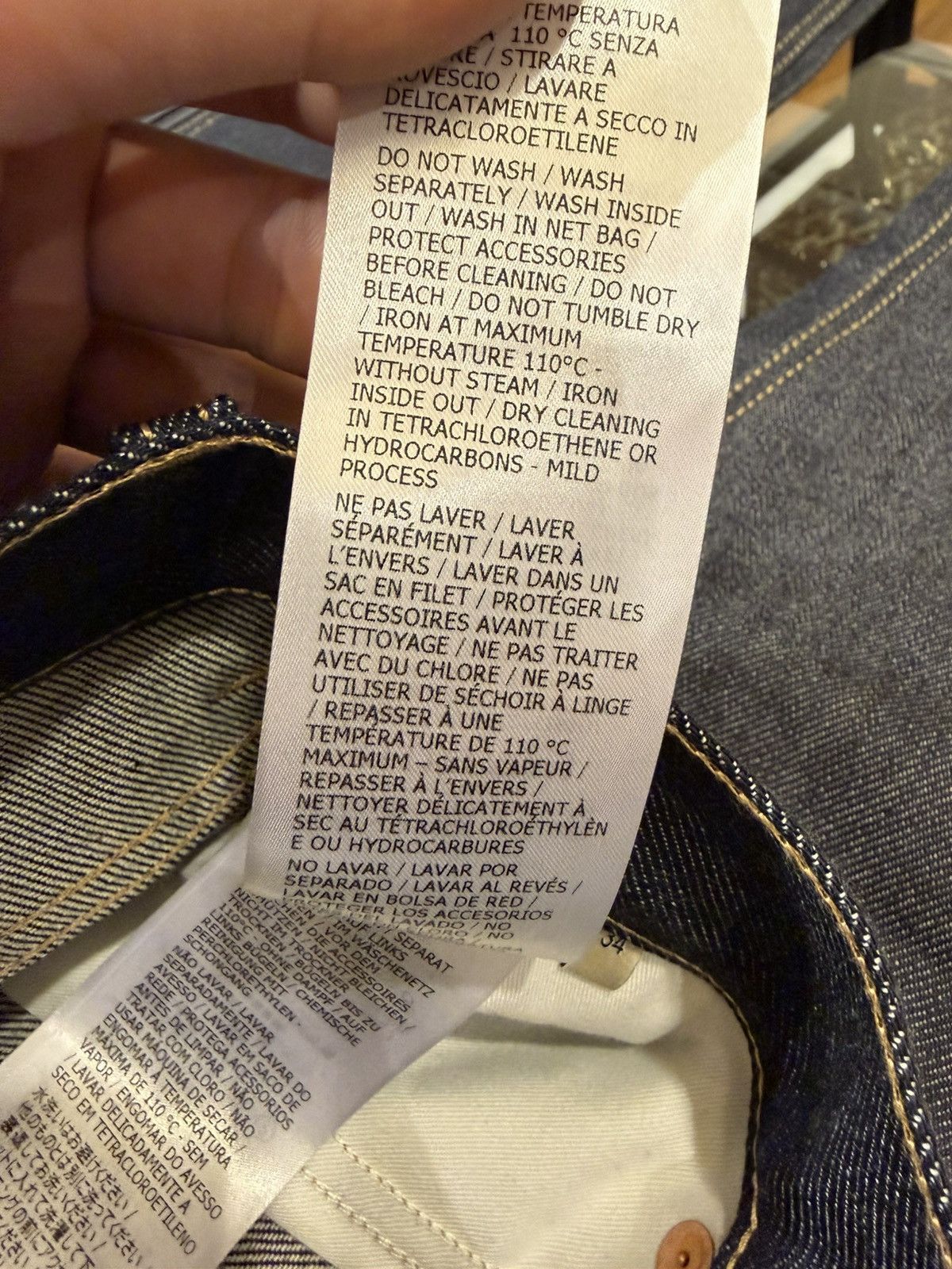 Gucci Gucci Horsebjt La Famiglia Denim Jeans Size US 34 / EU 50 - 7 Thumbnail