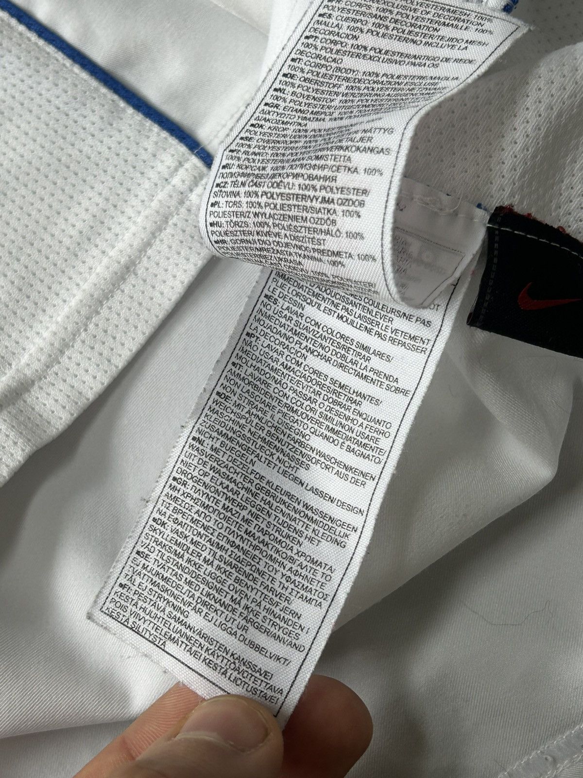 Nike 1990-2000 Inter Milan Away Shirt Vintage Soccer Jersey Size US S / EU 44-46 / 1 - 13 Thumbnail