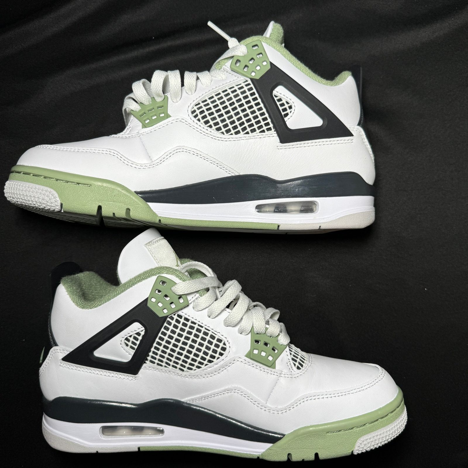 Jordan Brand × Nike Size 9.5 - Wmns Air Jordan 4 Retro Seafoam Women's Shoes Size US 9.5 / IT 39.5 - 2 Thumbnail