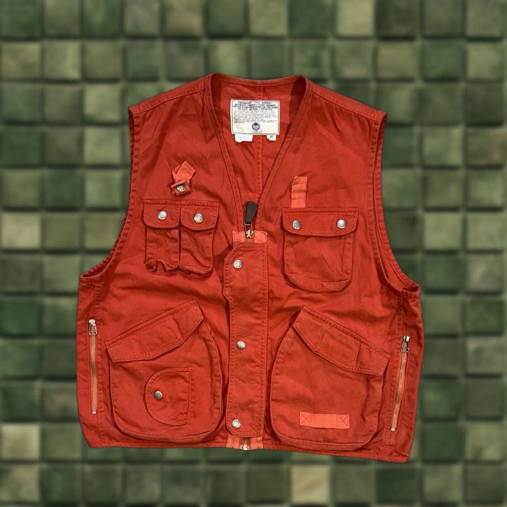Avirex VINTAGE Avirex Flight Vest Military Jacket Shirt? Size US XL / EU 56 / 4 - 1 Thumbnail