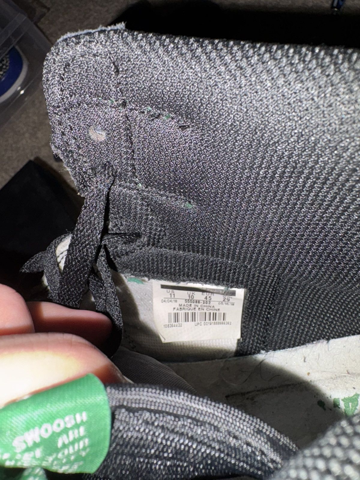 Jordan Brand Jordan retro 1 Pine Green OG Size US 11 / EU 44 - 10 Thumbnail