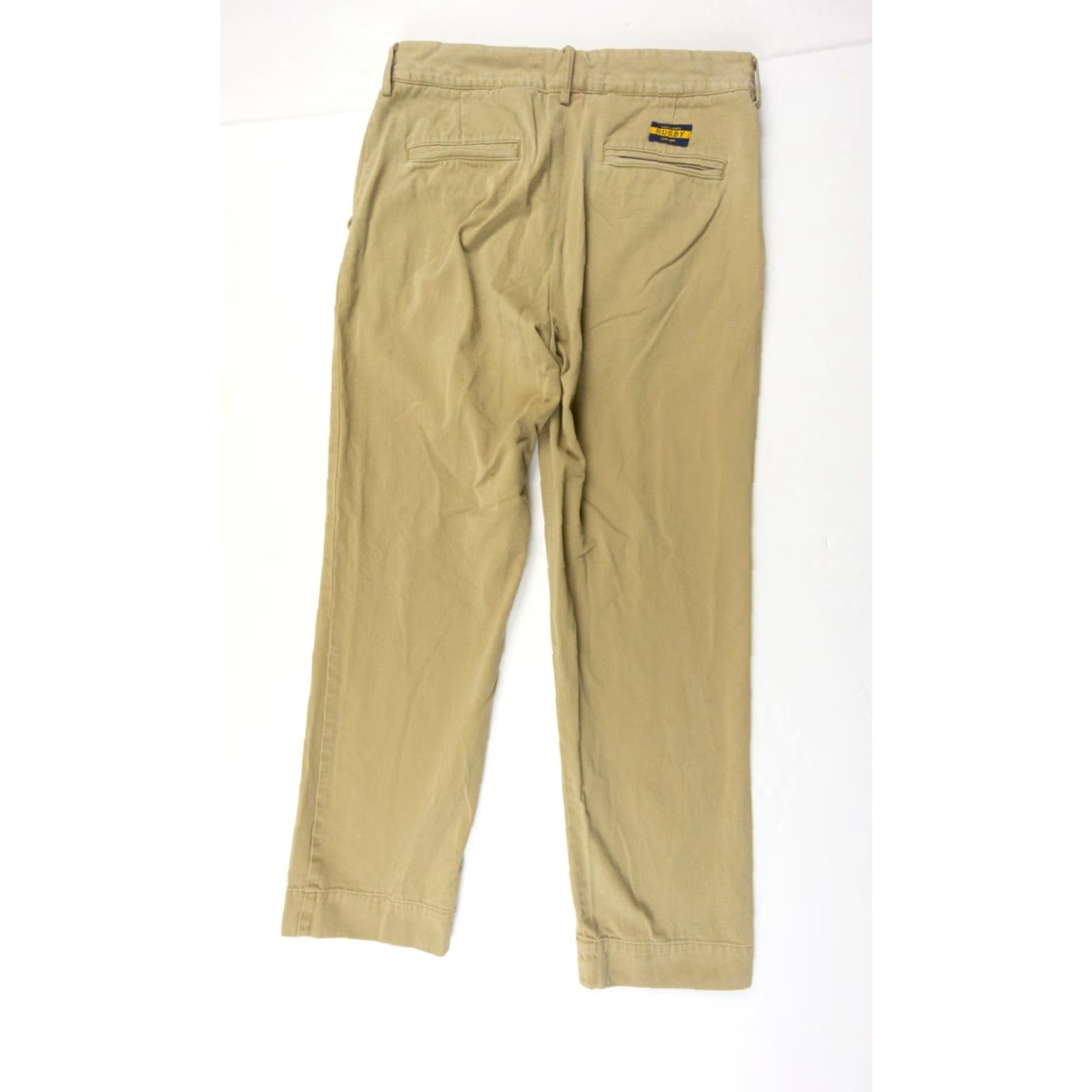 Ralph Lauren Vintage Ralph Lauren Rugby Pants Men 27 Khaki Straight Leg Casual Preppy Brown Cotton Size US 27 - 5 Thumbnail