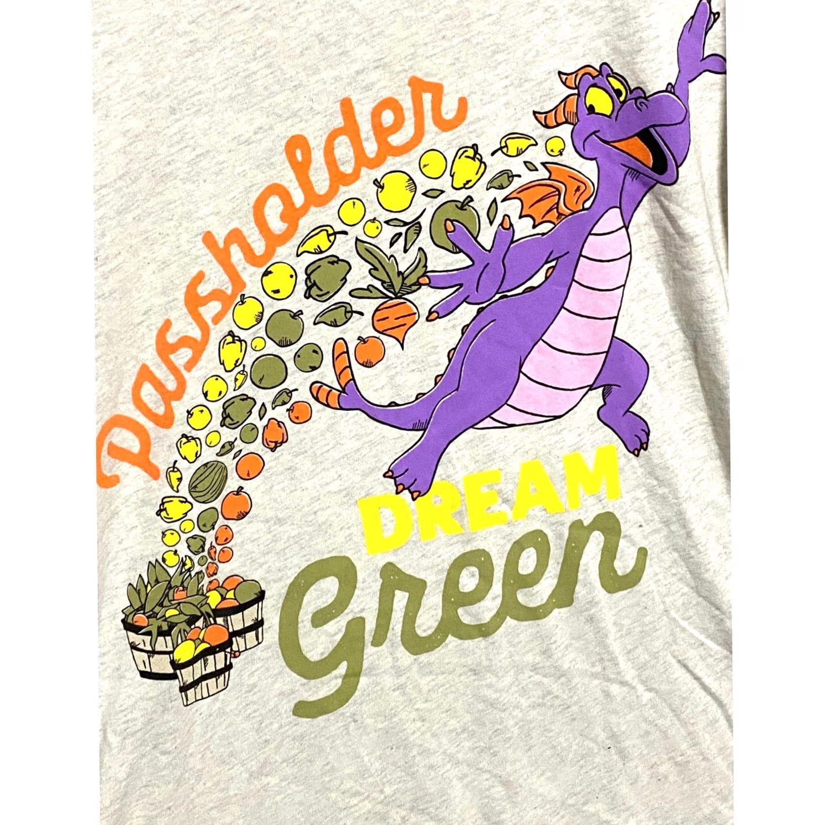 Disney Disney Epcot Figment Flower Garden Shirt Womens M Dream Green Passholder 2020 Size M / US 6-8 / IT 42-44 - 2 Thumbnail