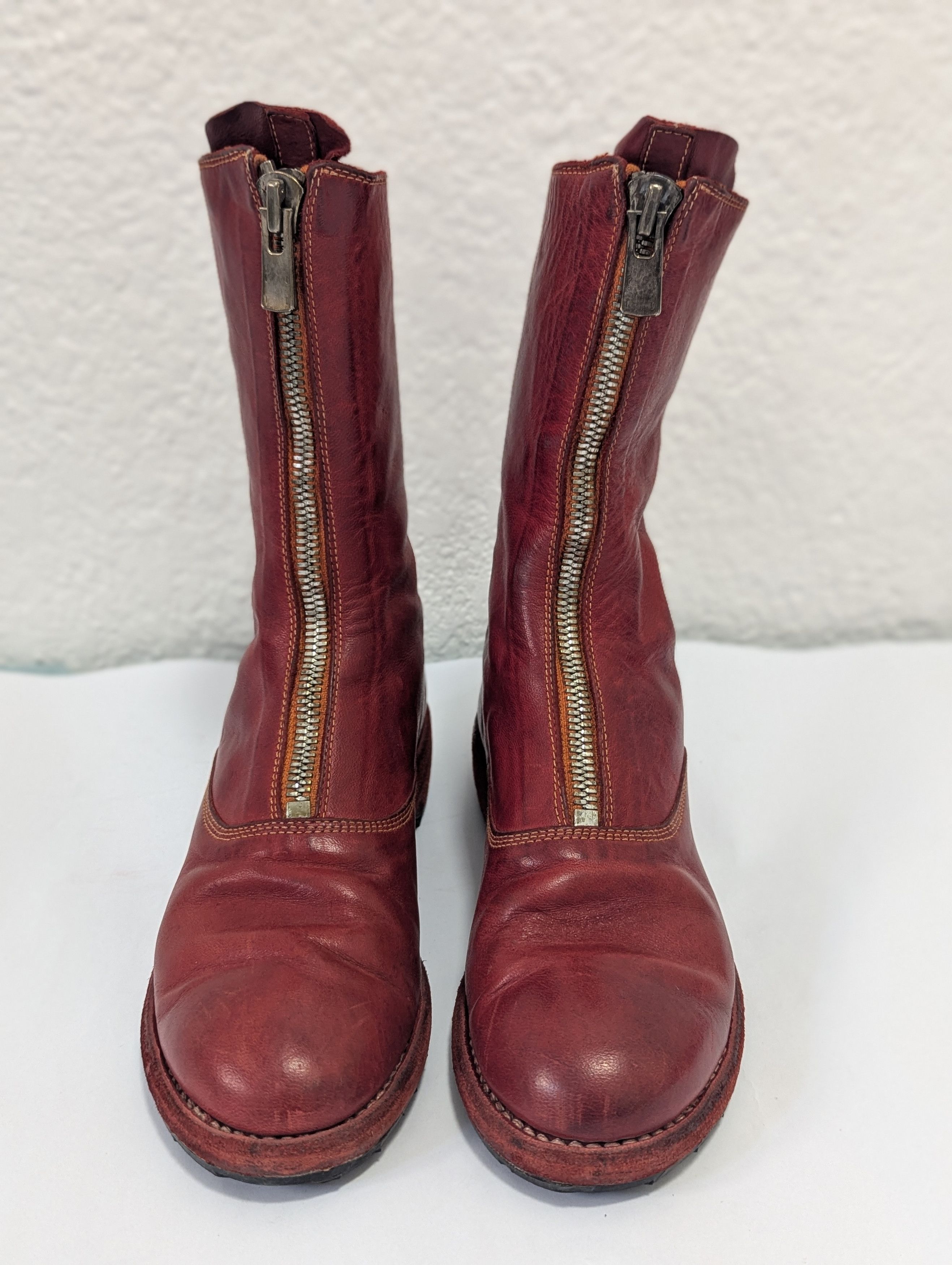 Guidi Guidi 310 Front-zip Soft Horse Leather Boots Size US 6 / IT 36 - 4 Thumbnail