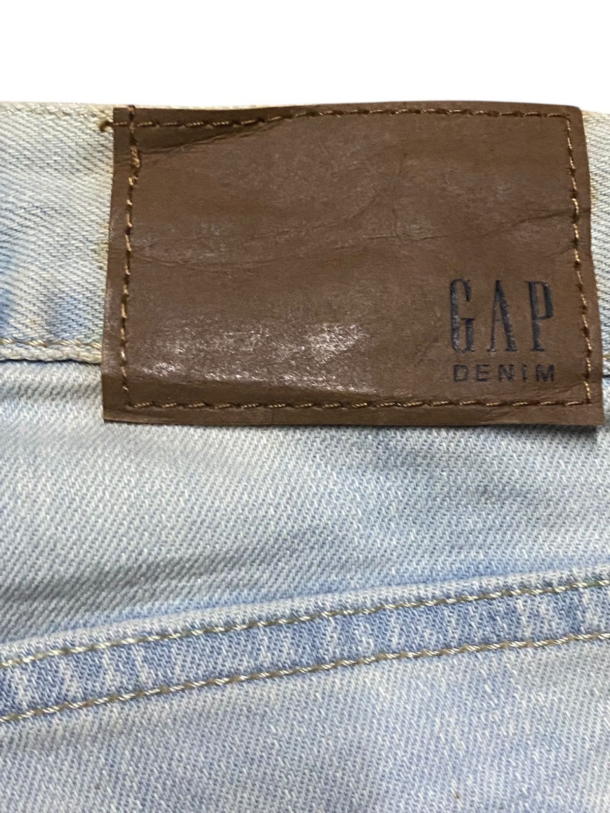 Gap Vintage Gap Denim 1969 Rusty Distressed Slim Soft Jeans Size US 32 / EU 48 - 16 Thumbnail