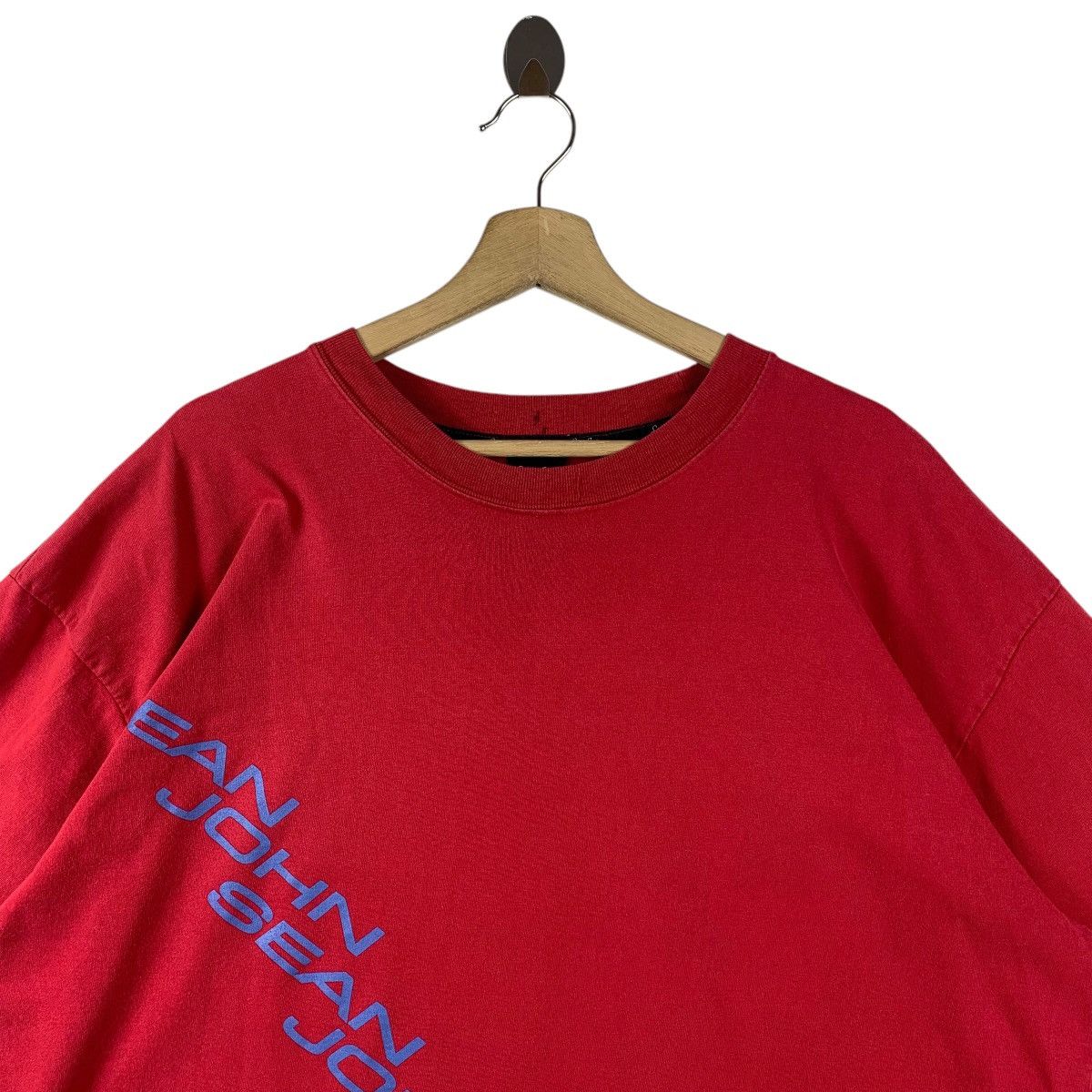 Sean John Vintage SEAN JOHN printed spellout big red tee Size US XXL / EU 58 / 5 - 2 Thumbnail