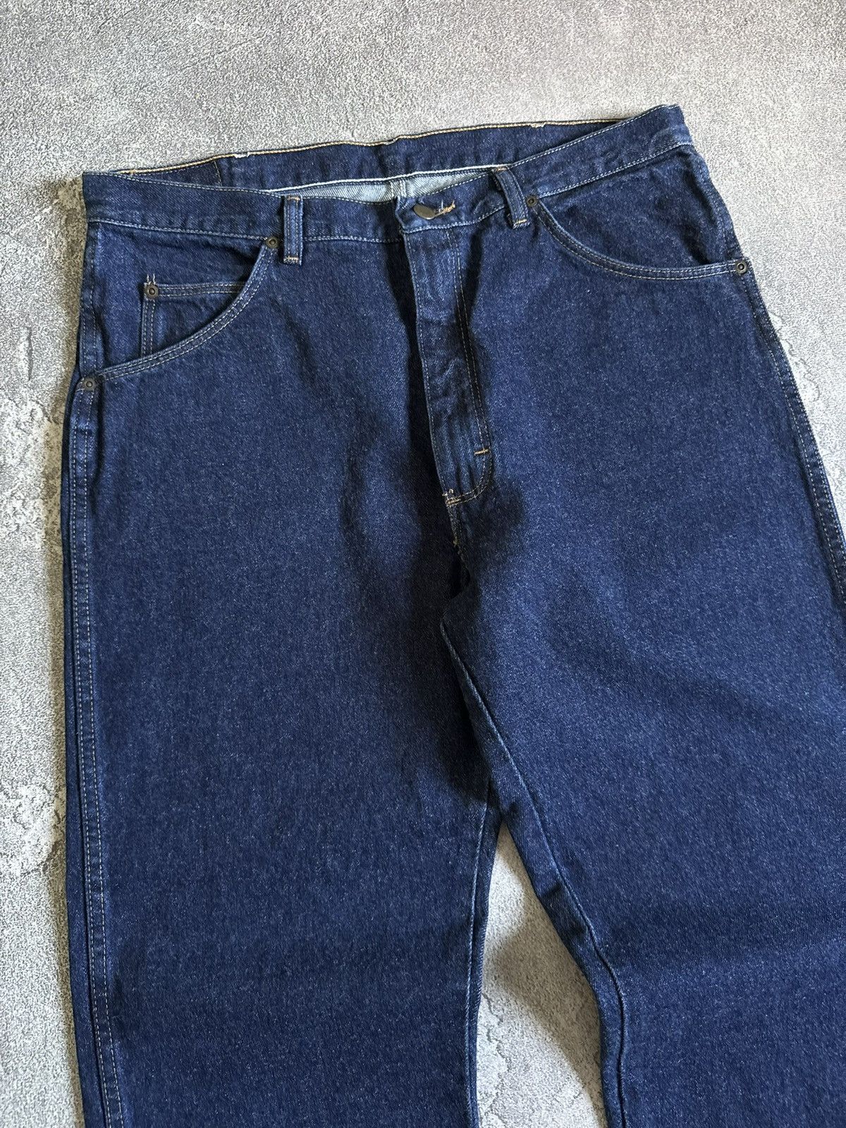 Wrangler Wrangler 36/32 dark blue denim pants jeans trousers casual Size US 36 / EU 52 - 8 Thumbnail