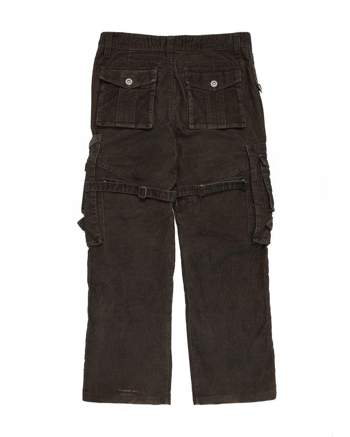 Japanese Brand × PPFM × Tornado Mart LITMUS corduroy bondage cargo pants Size US 32 / EU 48 - 2 Thumbnail