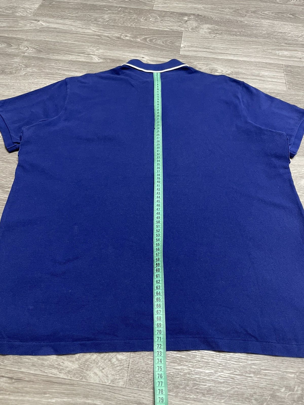 Rugby Ralph Lauren Vintage Polo Ralph Lauren Big Ponny Blue Rugby Polo Shirt Size US XL / EU 56 / 4 - 14 Thumbnail