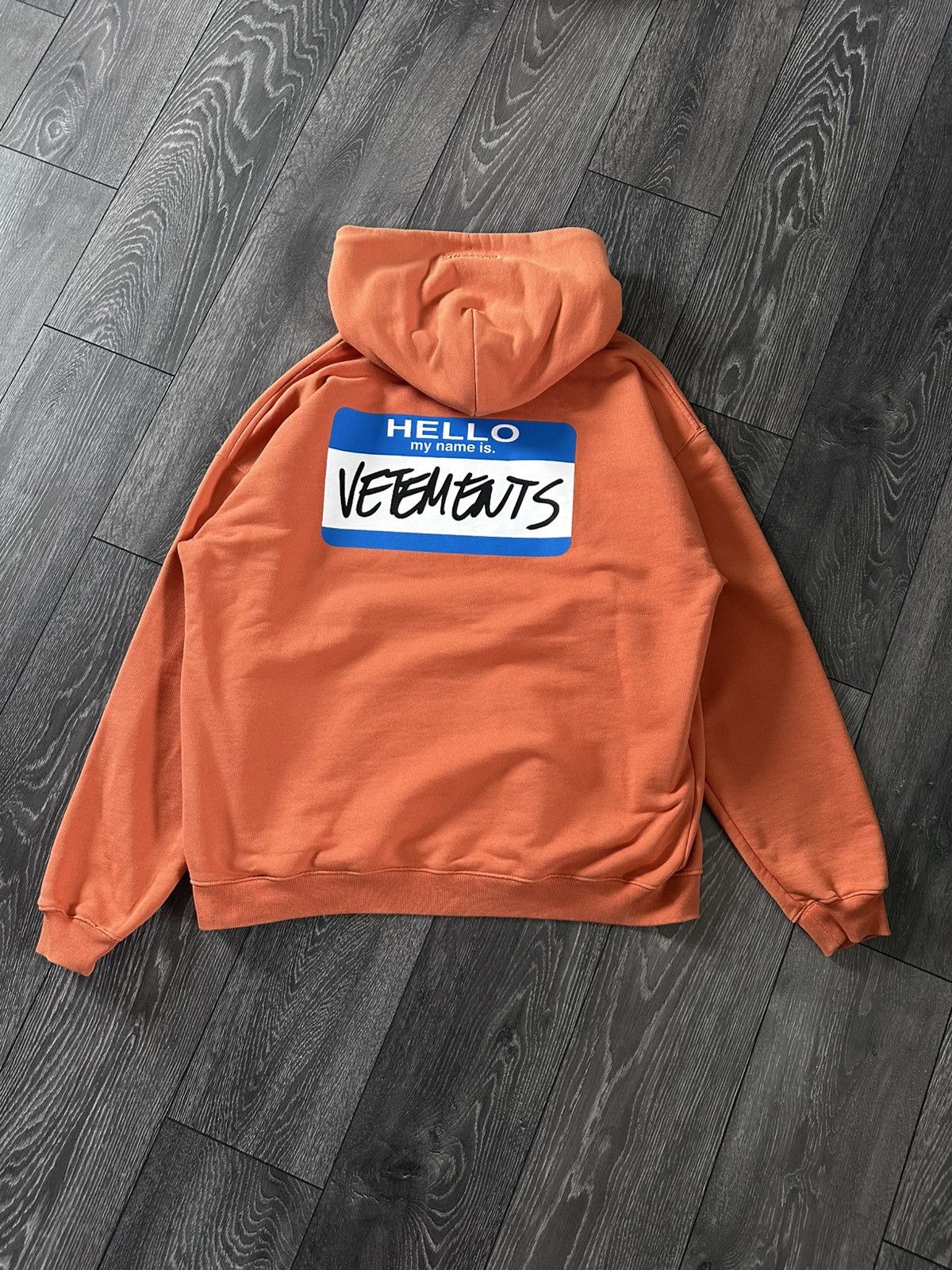 Vetements My Name Is Hoodie | Grailed