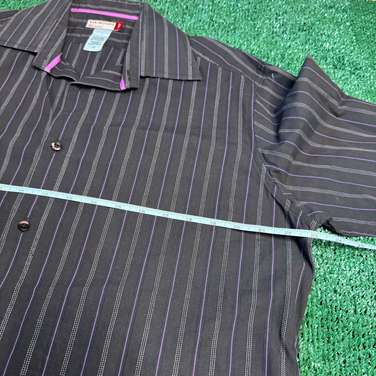 Guess Y2K Guess by Marciano Embroidered Pinstripe Shirt – L Size US L / EU 52-54 / 3 - 4 Thumbnail