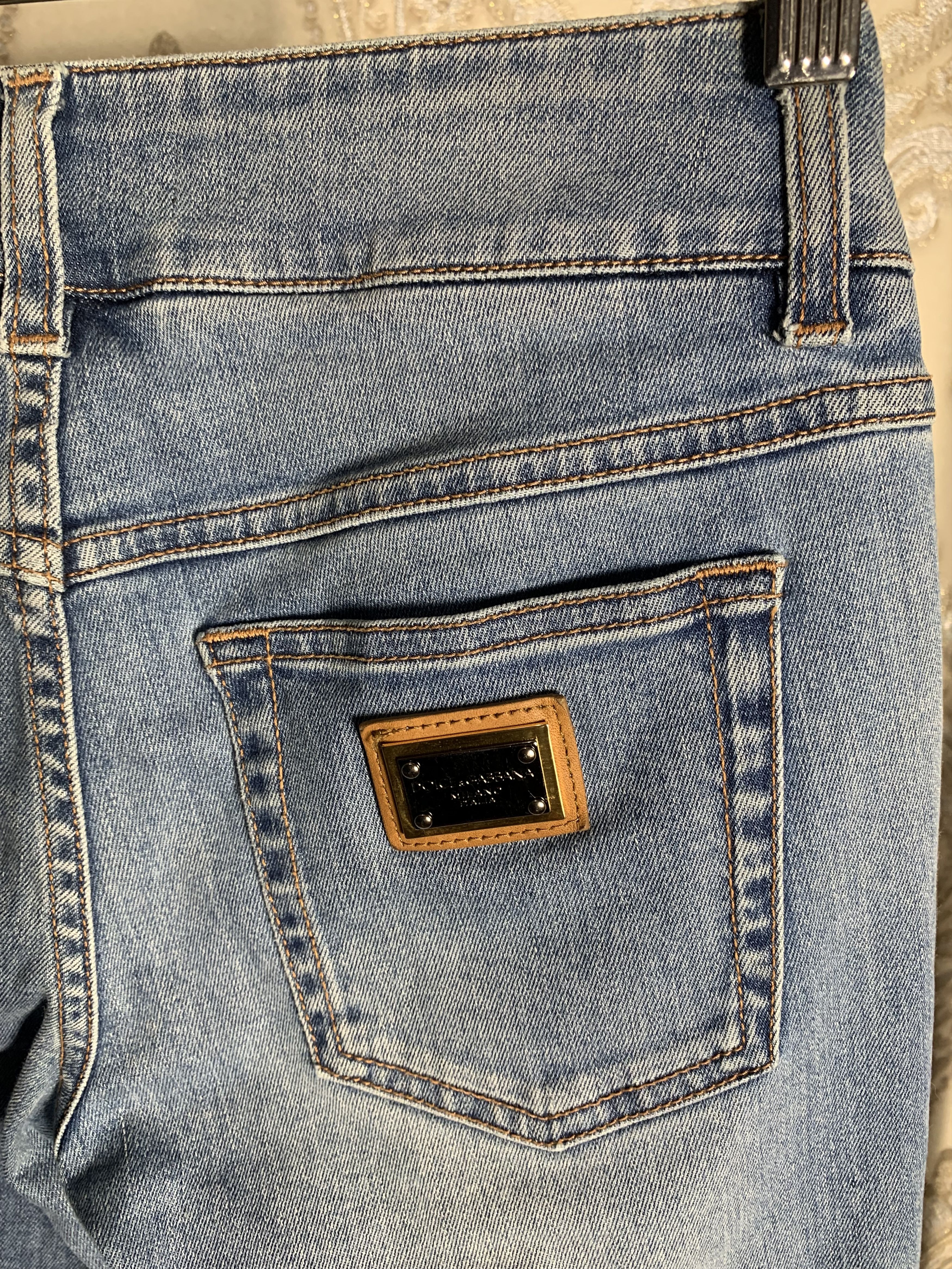 Dolce & Gabbana VINTAGE DOLCE & GABBANA ITALIAN DESIGNER DENIM JEANS BAGGY Size 38" / US 16 / IT 52 - 8 Thumbnail