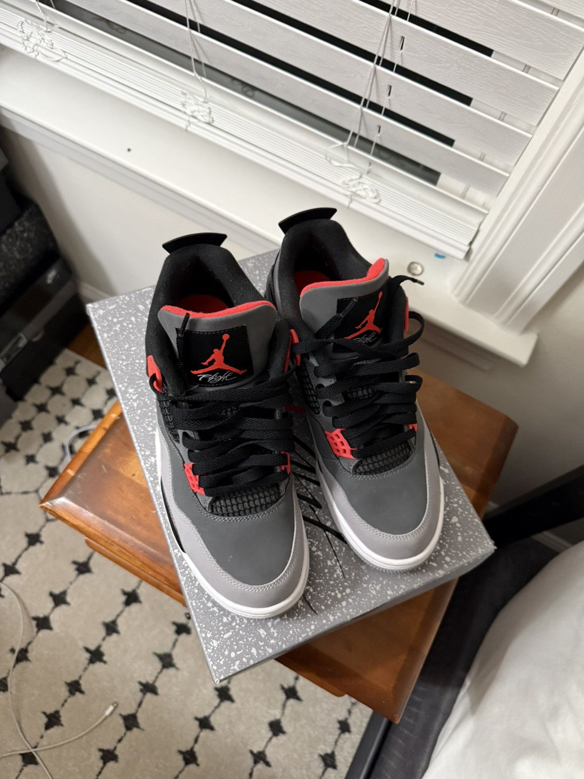 Jordan Brand Jordan Retro 4 Infrared Size US 9.5 / EU 42-43 - 7 Thumbnail