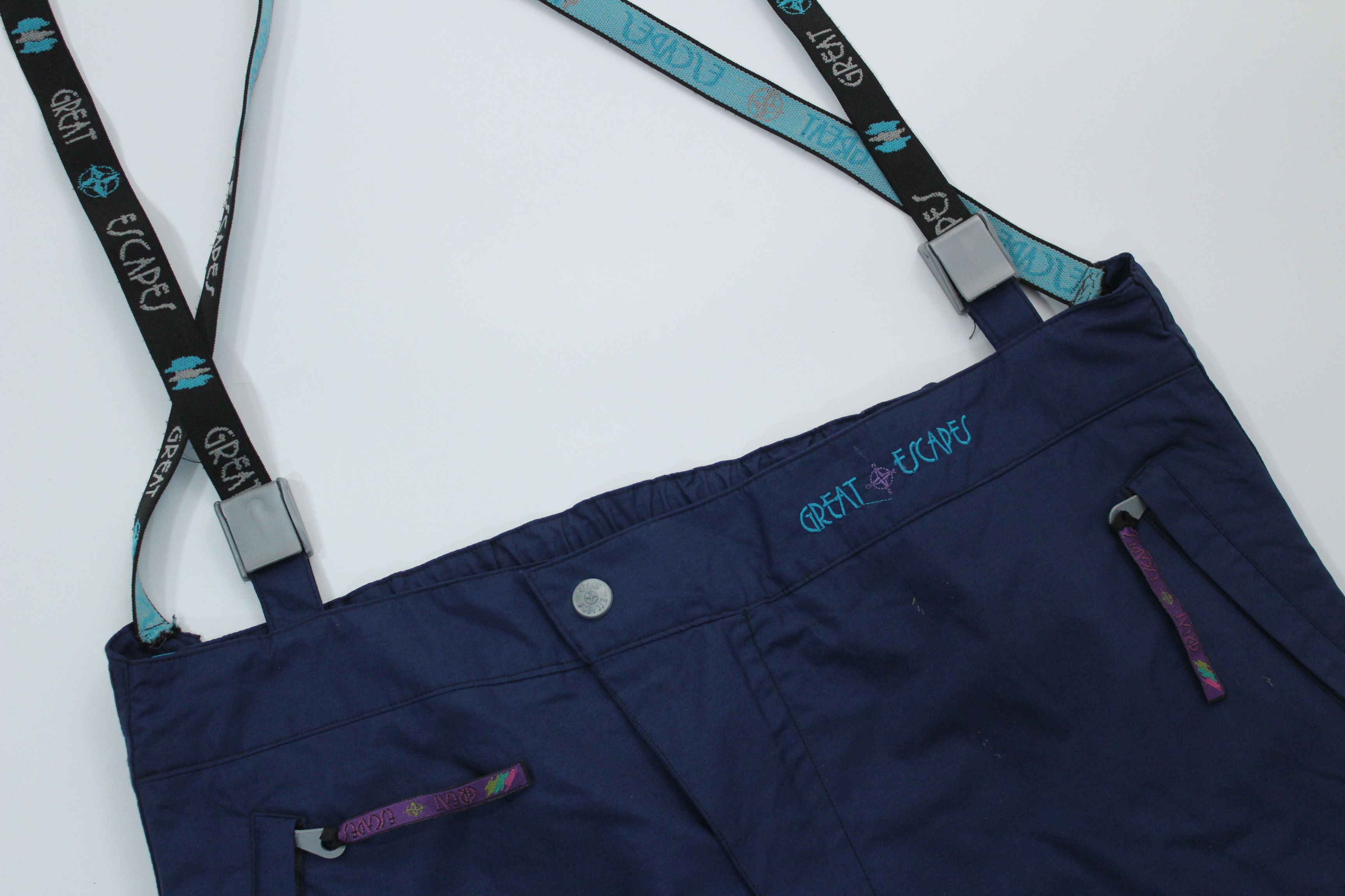 Vintage Great Escapes Ski Bib Pants Mens Size 56 Outdoor Vintage Size US 40 / EU 56 - 4 Thumbnail