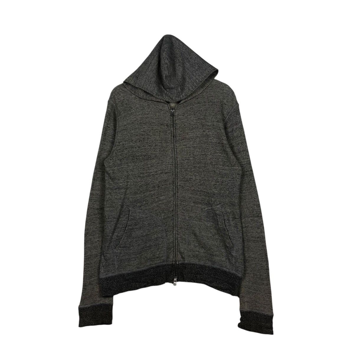 Japanese Brand General Supply Ships Issey Miyake Distressed Zipper Sweater Size US M / EU 48-50 / 2 - 2 Thumbnail