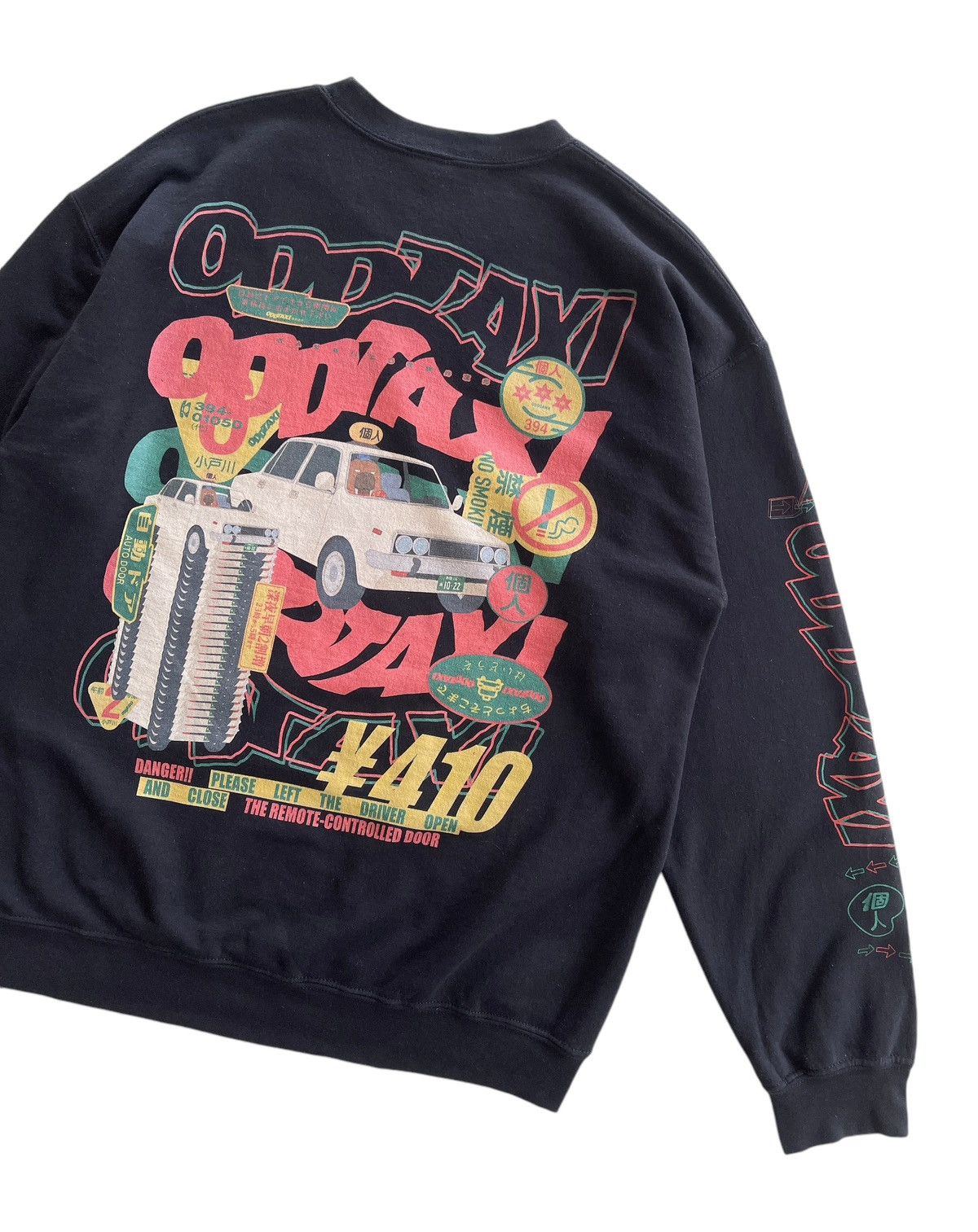 Vintage Japanese Anime OddTaxi Sweatshirt Size US L / EU 52-54 / 3 - 6 Thumbnail