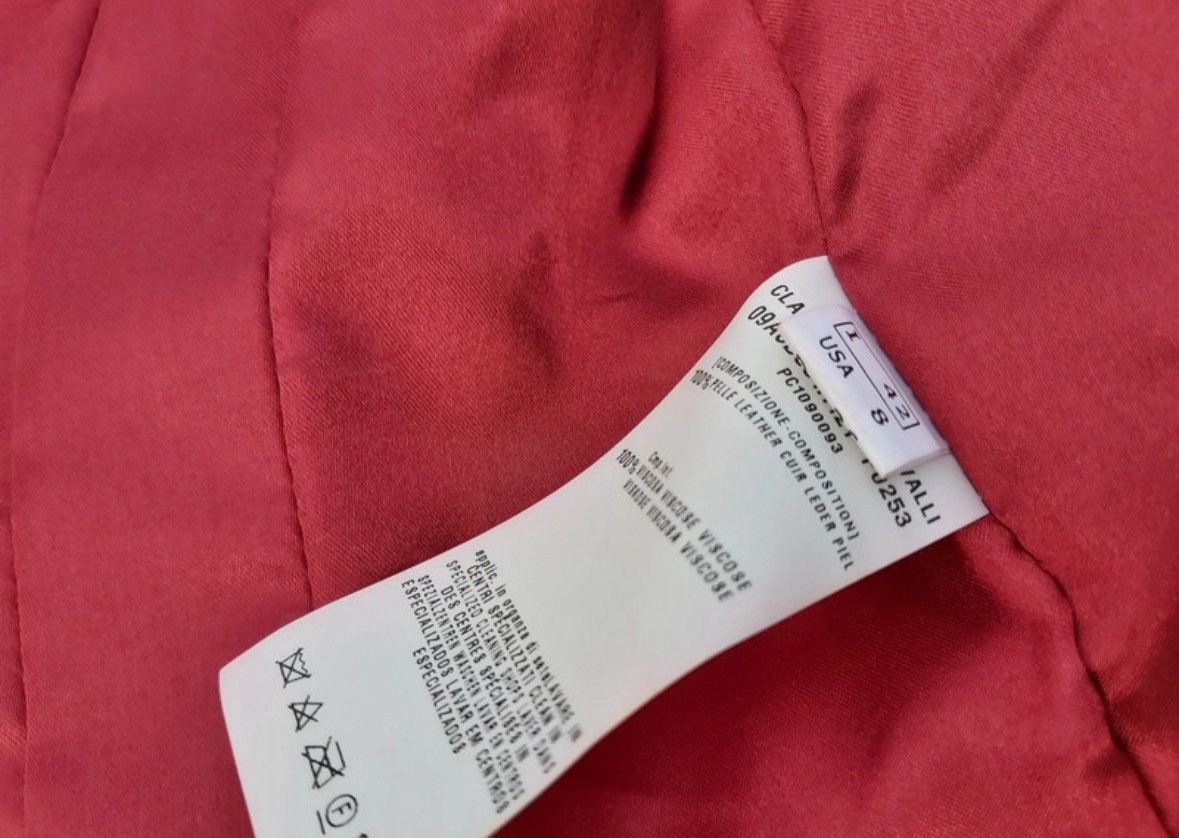 Roberto Cavalli ARCHIVE SUEDE LEATHER ROSES JACKET Size M / US 6-8 / IT 42-44 - 6 Thumbnail