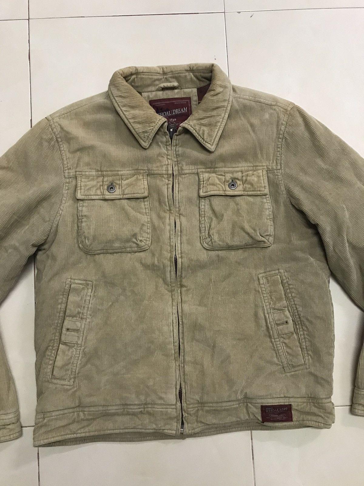 Who A.U. VINTAGE WHO.A.U DREAM CORDUROY JACKET Size US L / EU 52-54 / 3 - 2 Thumbnail