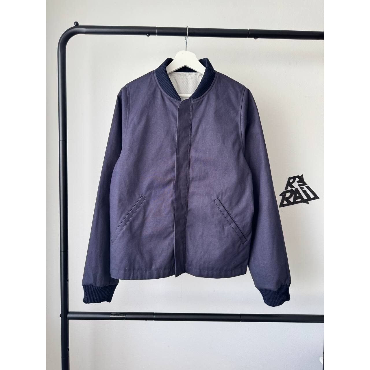 CHILDS Childs Spray Bomber Jacket Navy Mixed Reversible SS17 Size US L / EU 52-54 / 3 - 3 Thumbnail