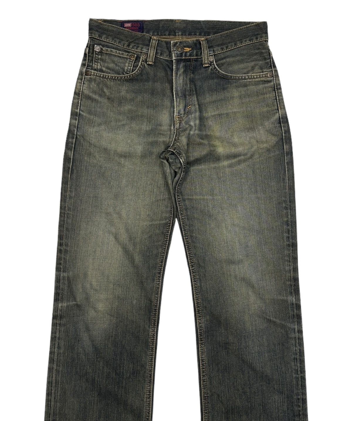 Edwin EDWIN 503 RUSTY MUD WASH DISTRESS DENIM JEANS Size US 32 / EU 48 - 7 Thumbnail