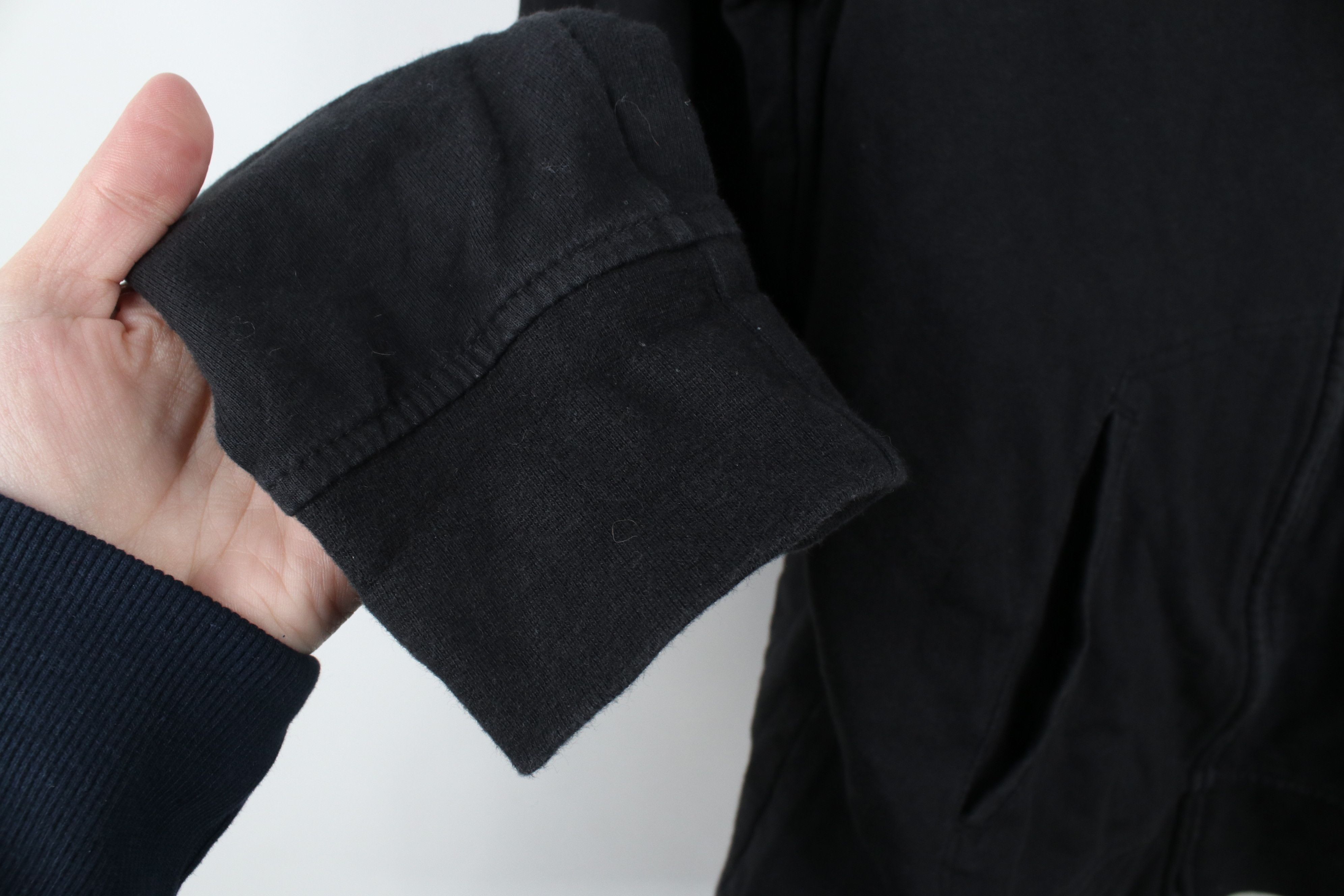 Carhartt × Vintage Vintage Y2K Carhartt Spell Out Script Full Zip Jacket Black Size XXL / US 16-18 / IT 52-54 - 7 Thumbnail