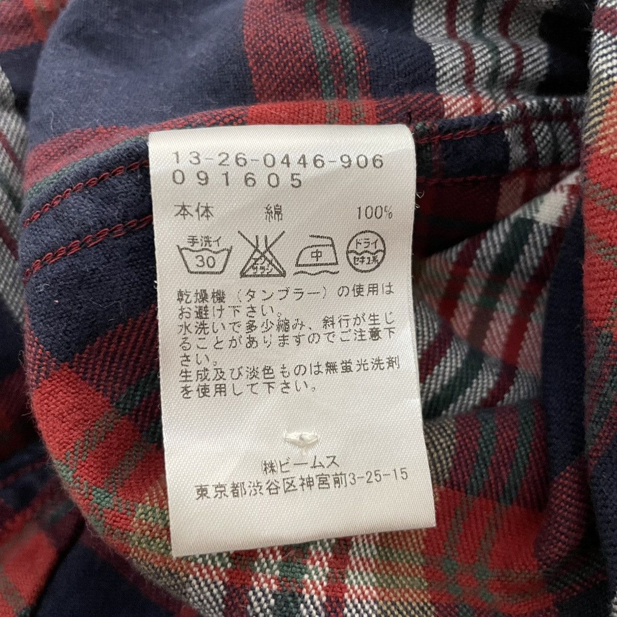 Beams Japan Beams Boy Flannel Tunic Size US S / EU 44-46 / 1 - 6 Thumbnail