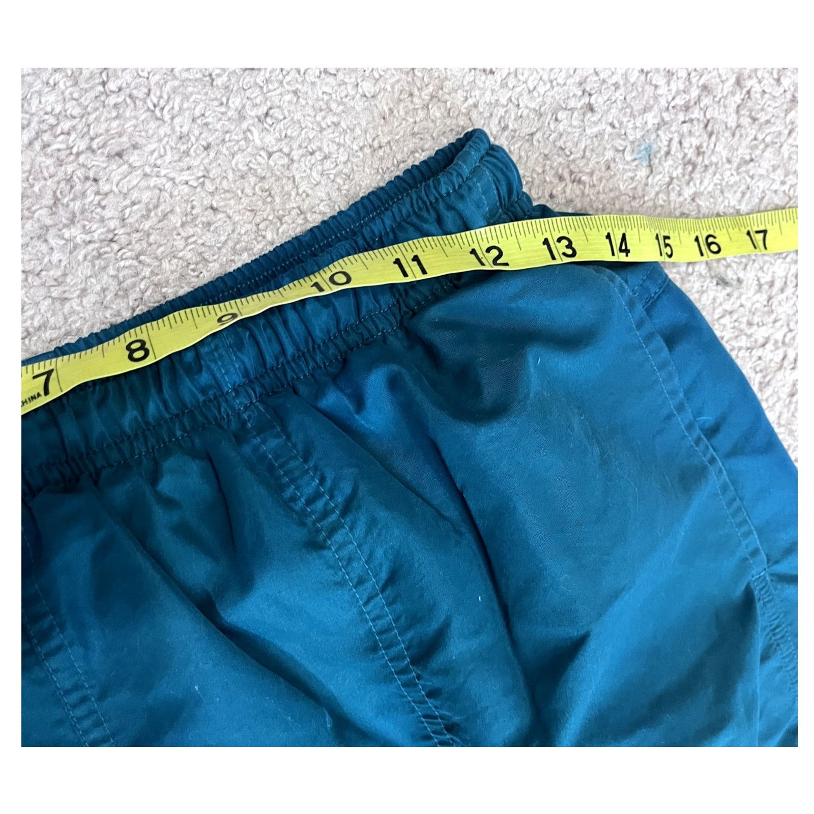 Speedo Men's Vintage Blue Speedo Swim Trunks M Size US 26 / EU 42 - 6 Thumbnail