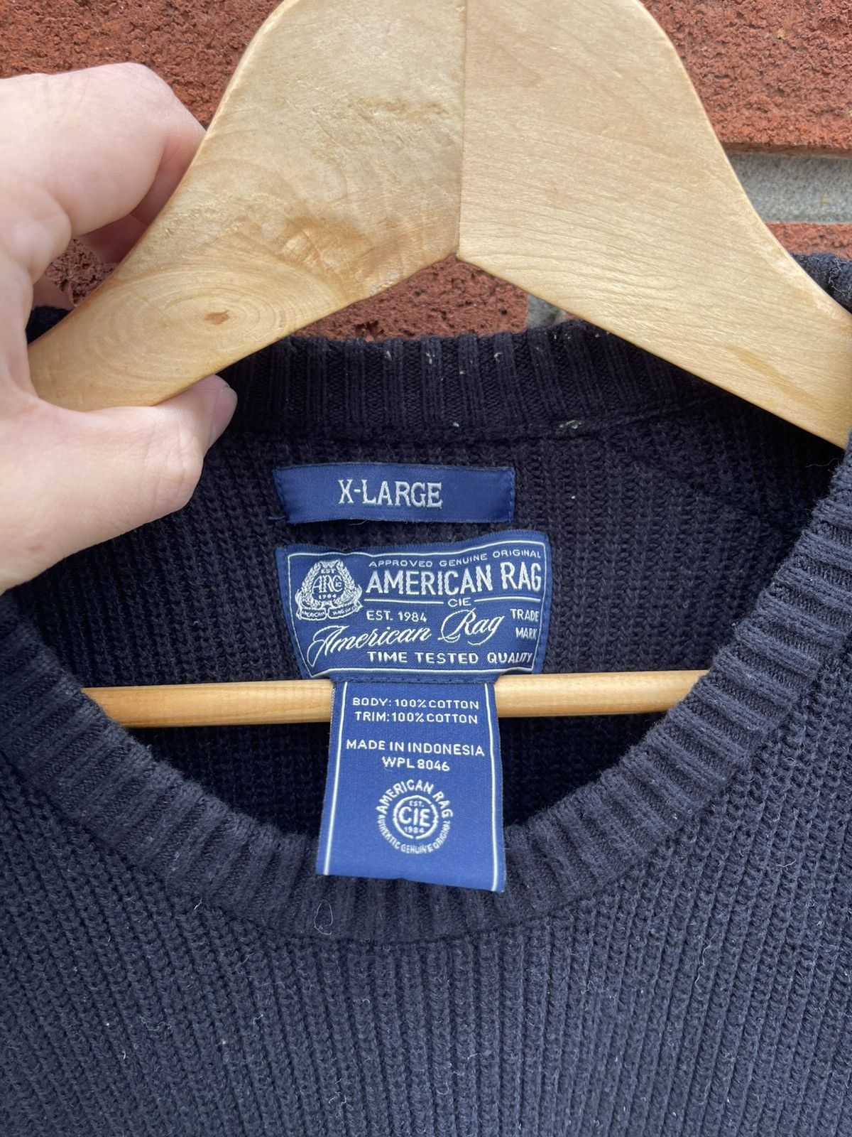 American Rag × Vintage Military Pullover Sweater Size US XL / EU 56 / 4 - 7 Thumbnail