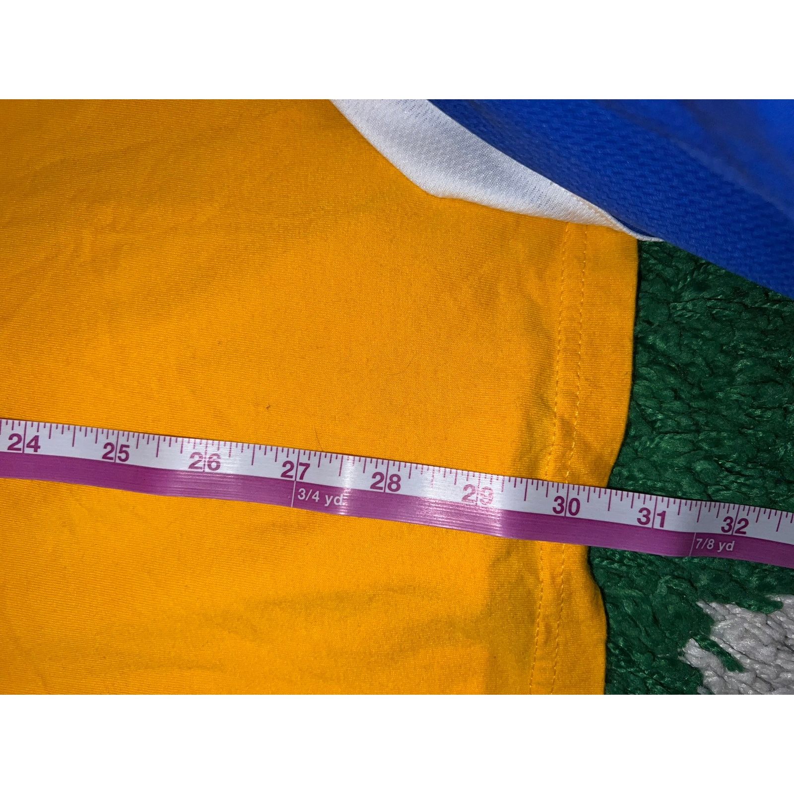 NBA NBA Denver Nuggets Schedule Shirt Tee Basketball Yellow XL Size US XL / EU 56 / 4 - 9 Thumbnail