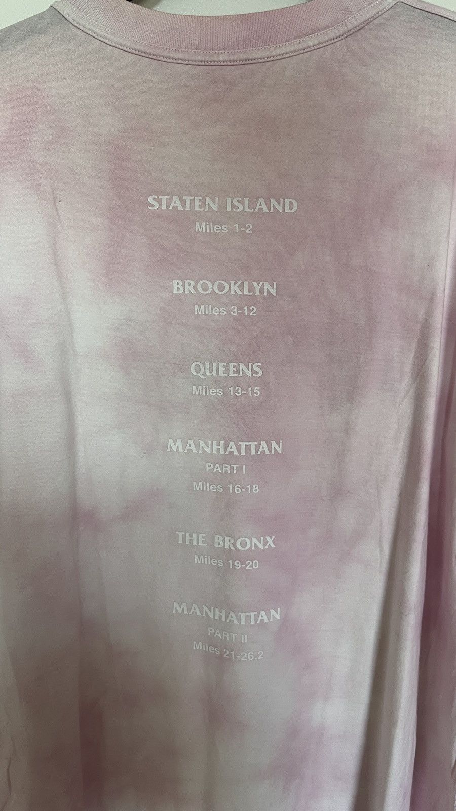 Satisfy Satisfy Running NYC New York Marathon Pop-up 2019 Tee Large Size US M / EU 48-50 / 2 - 6 Thumbnail