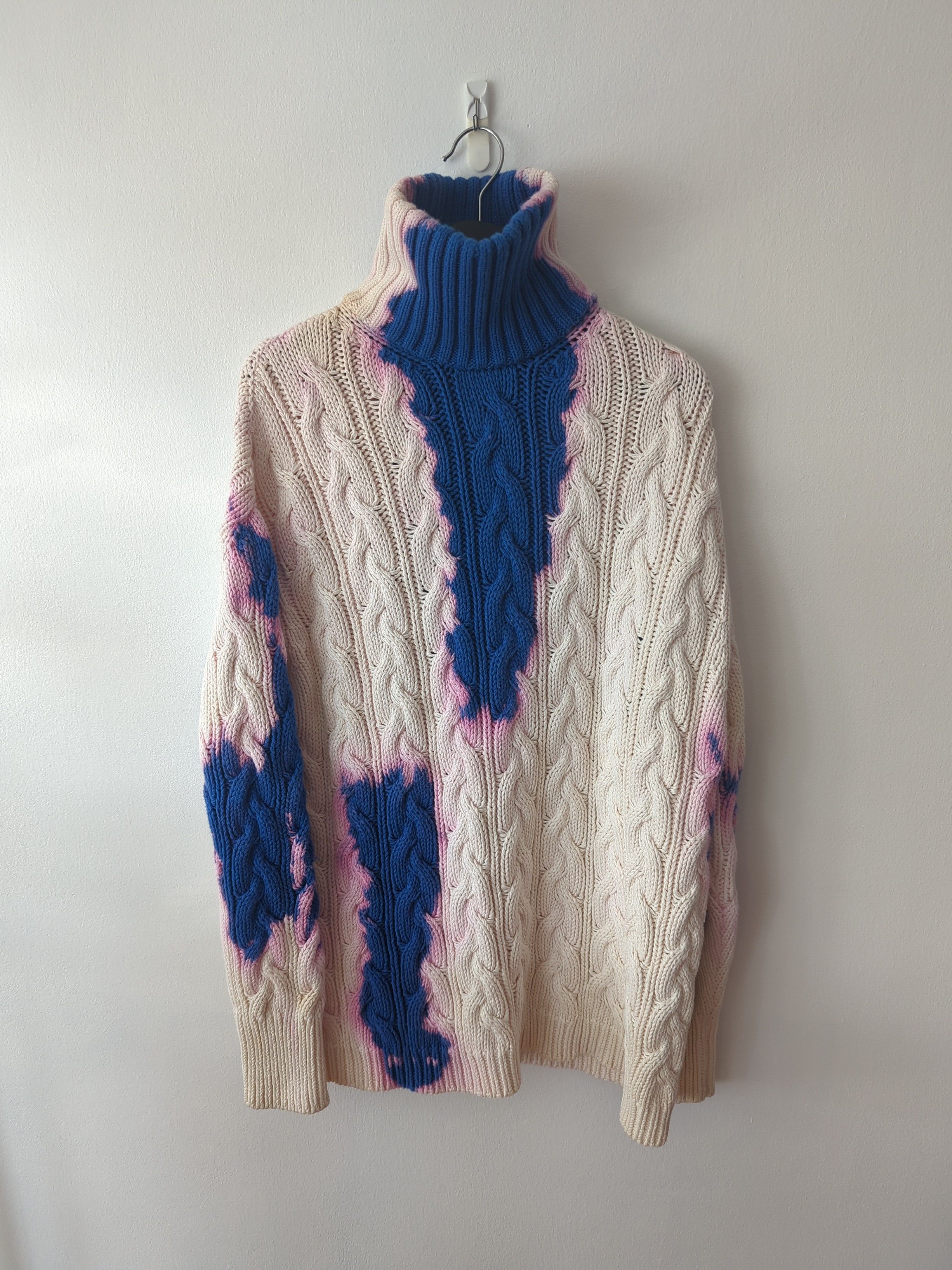balenciaga bleached sweater